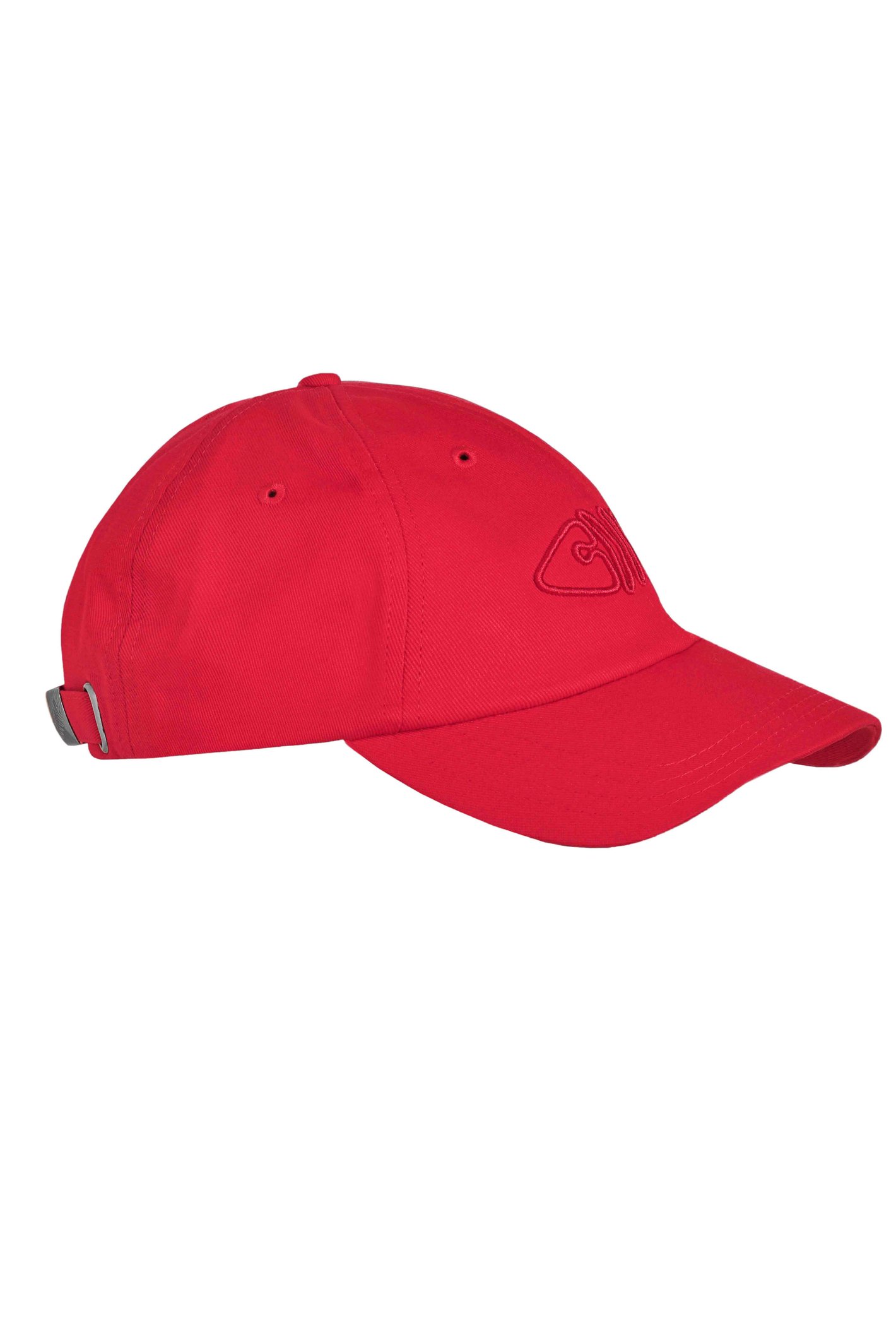 Weird Fish Bude Branded Twill Cap Retro Red