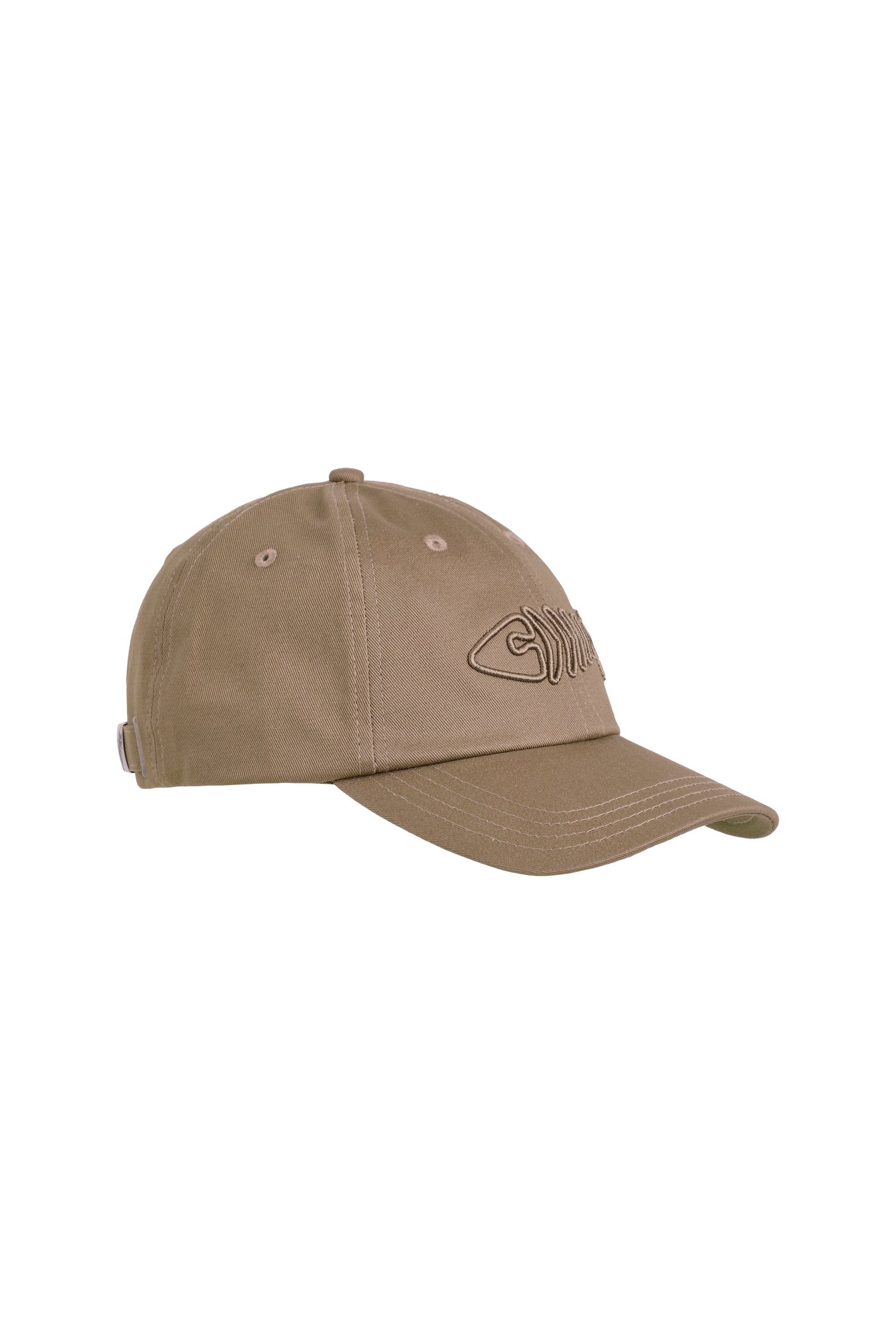 Weird Fish Bude Branded Twill Cap Stone