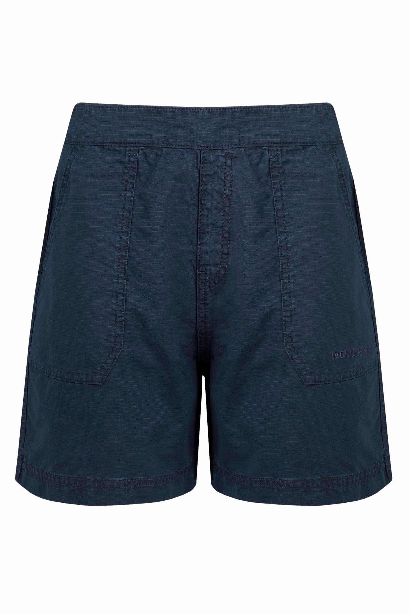 Weird Fish Deeley Ripstop Shorts Navy Size 18
