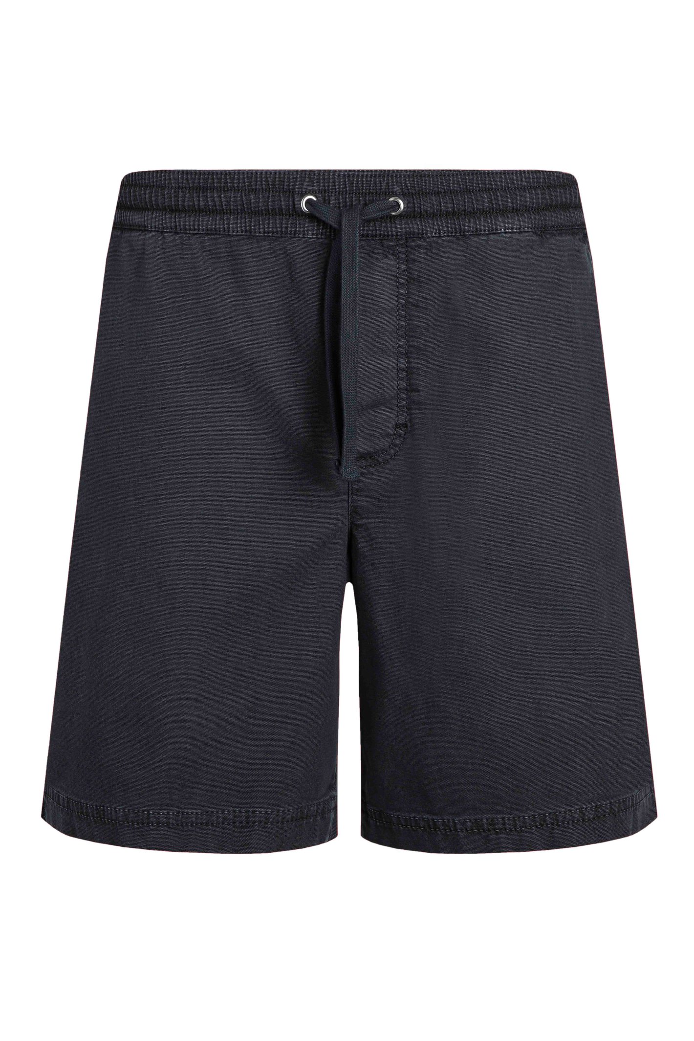 Weird Fish Weston Canvas Shorts Navy Size 36