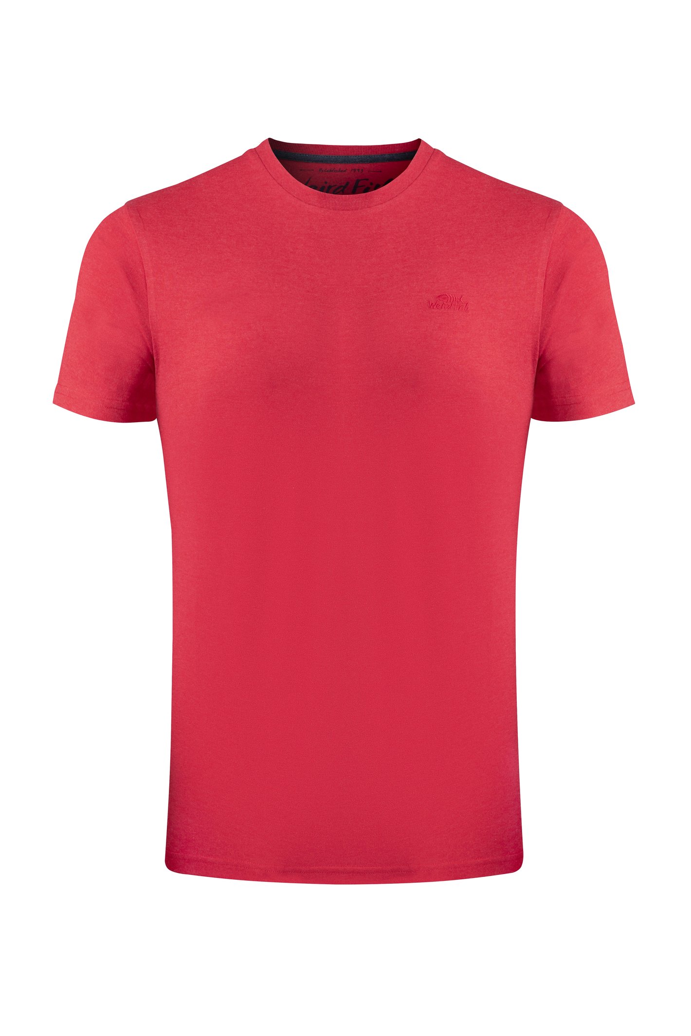Weird Fish Hooked Branded T-Shirt Barberry Red Size 5XL