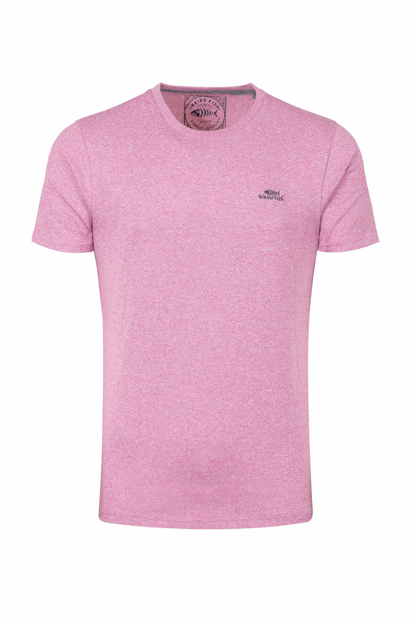 Weird Fish Fished Organic Cotton Branded T-Shirt Magenta Size XL