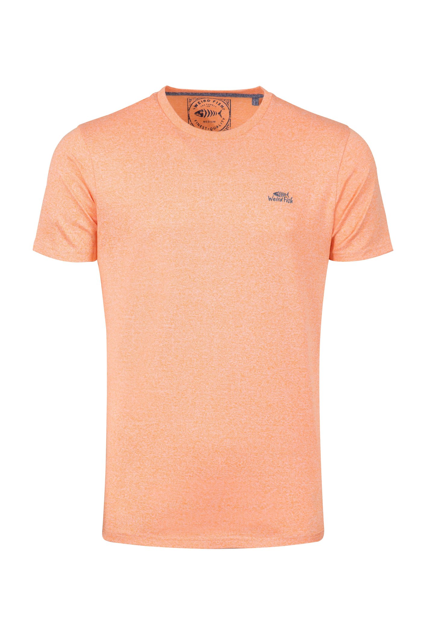 Weird Fish Fished Organic Cotton Branded T-Shirt Pumpkin Size XL