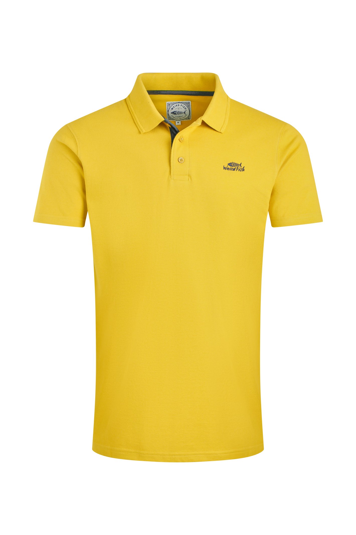 Weird Fish Miles Pique Polo Shirt Antique Moss