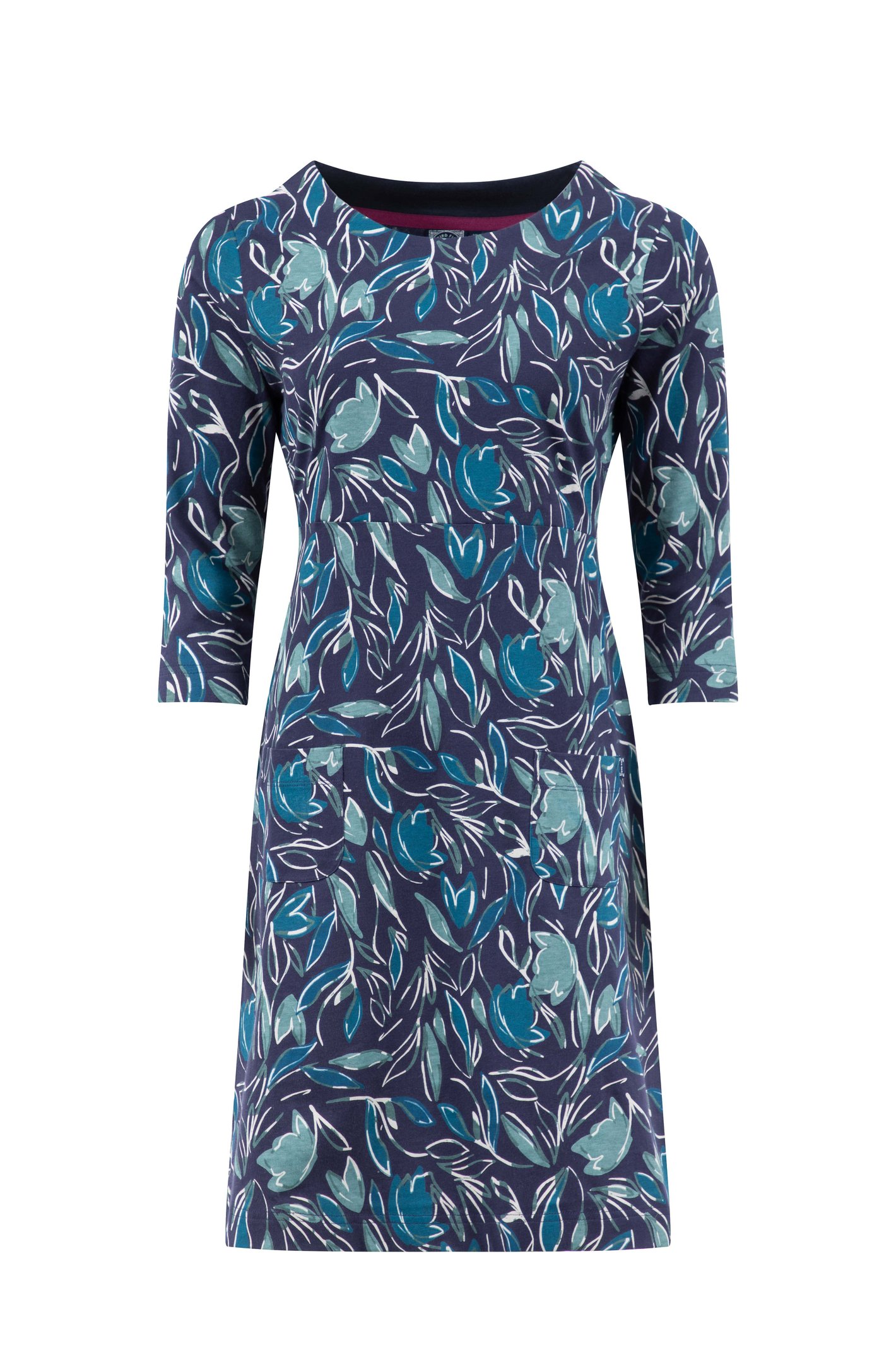 Weird Fish Starshine Printed Jersey Dress