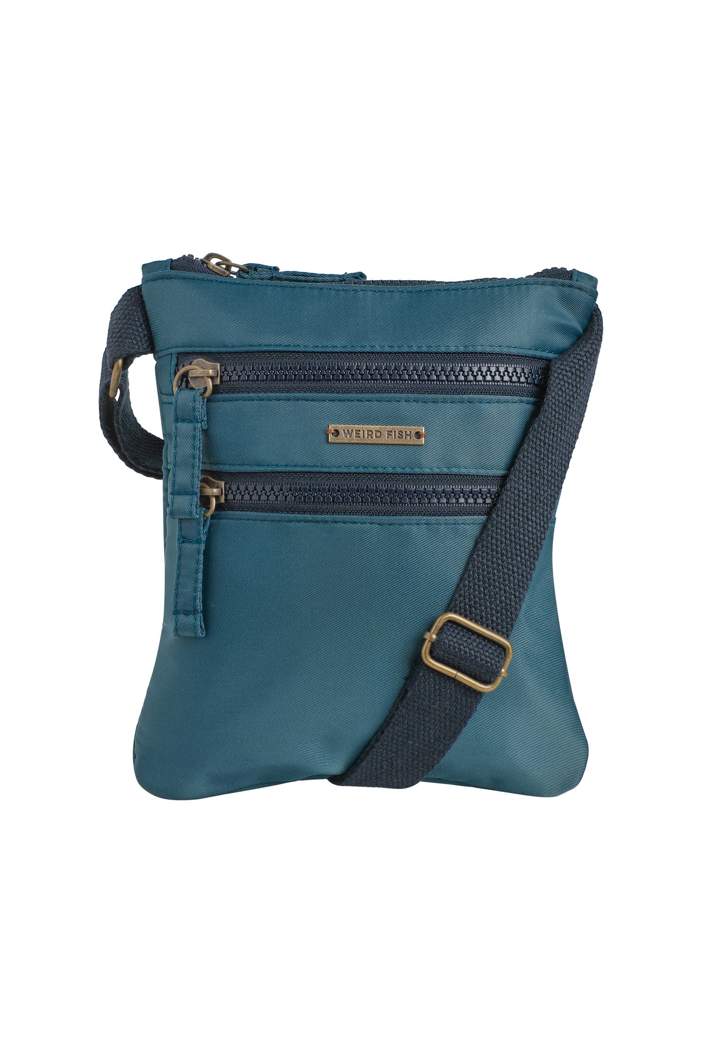 Weird Fish Nisla Crossbody Bag Deep Teal
