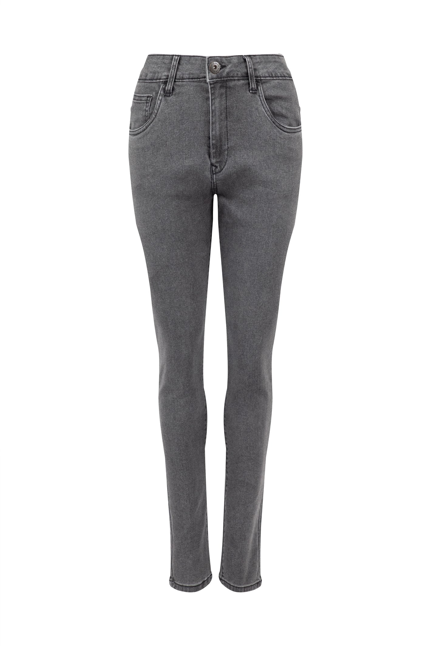 Weird Fish Gerrie Slim Jean Dark Grey