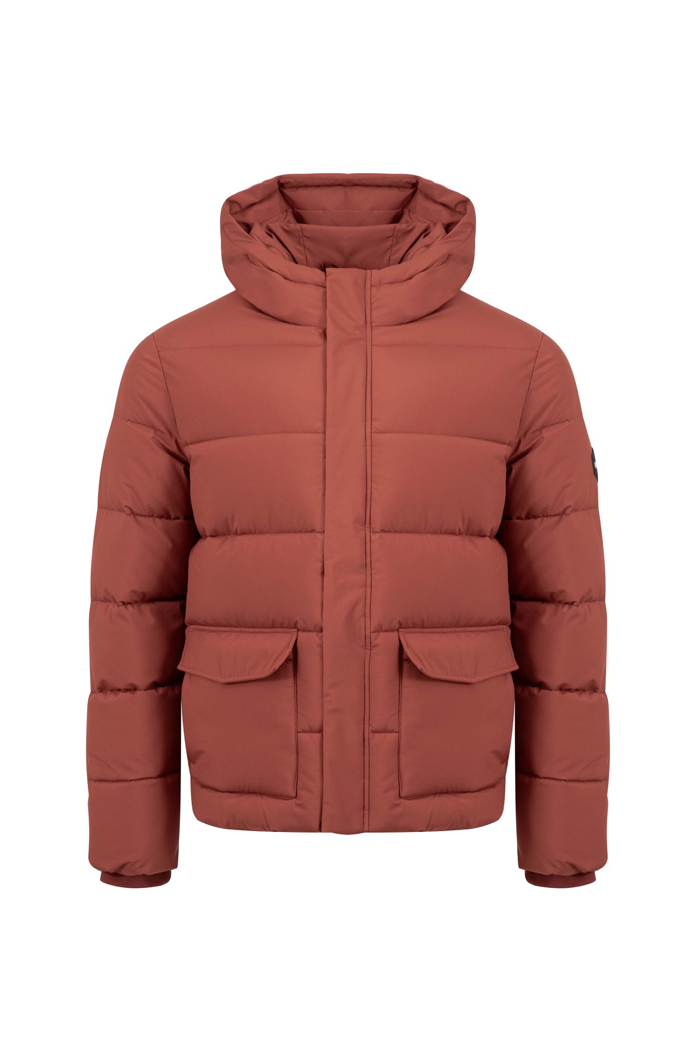 Weird Fish Calderwood Heavy Weight Padded Jacket Conker