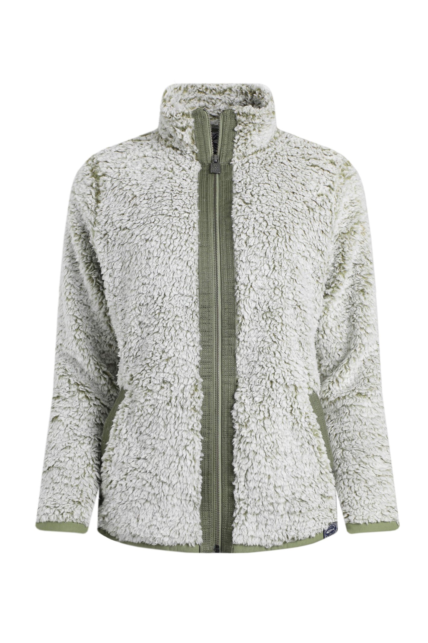 Weird Fish Clove Cosy Full Zip Fleece Artichoke