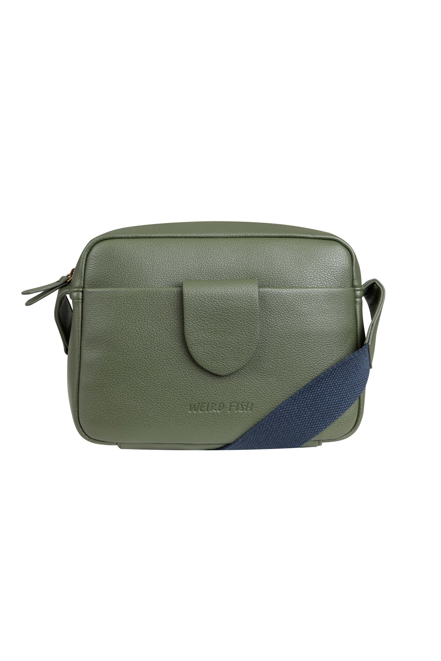 Weird Fish Dion Cross Body Bag Ginko Green