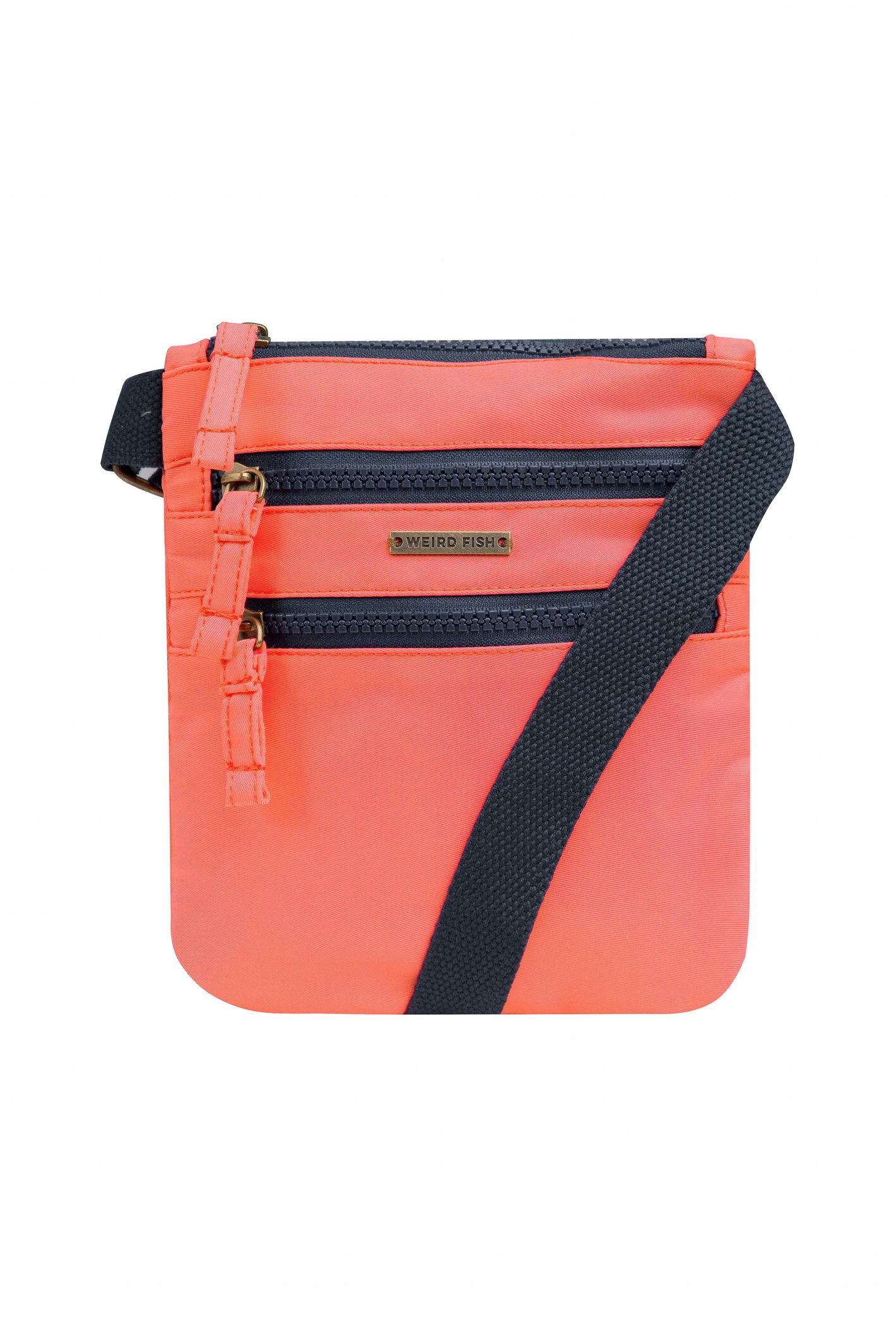 Weird Fish Nisla Crossbody Bag Hot Coral