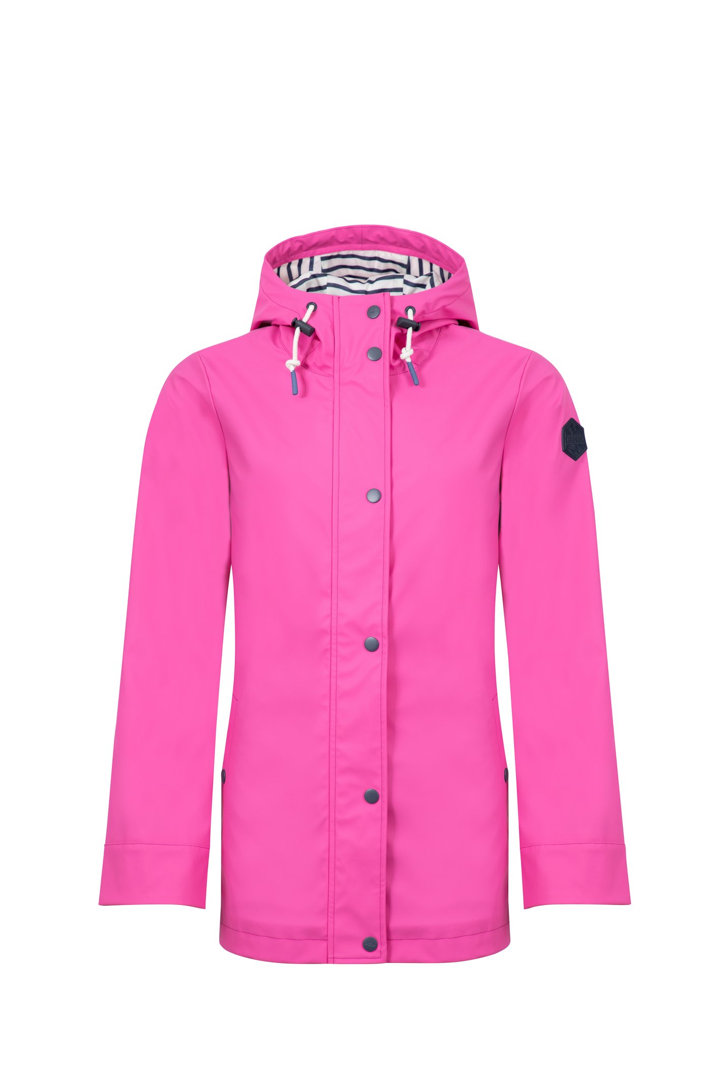 Weird Fish Faros Waterproof Rain Jacket Gerbera