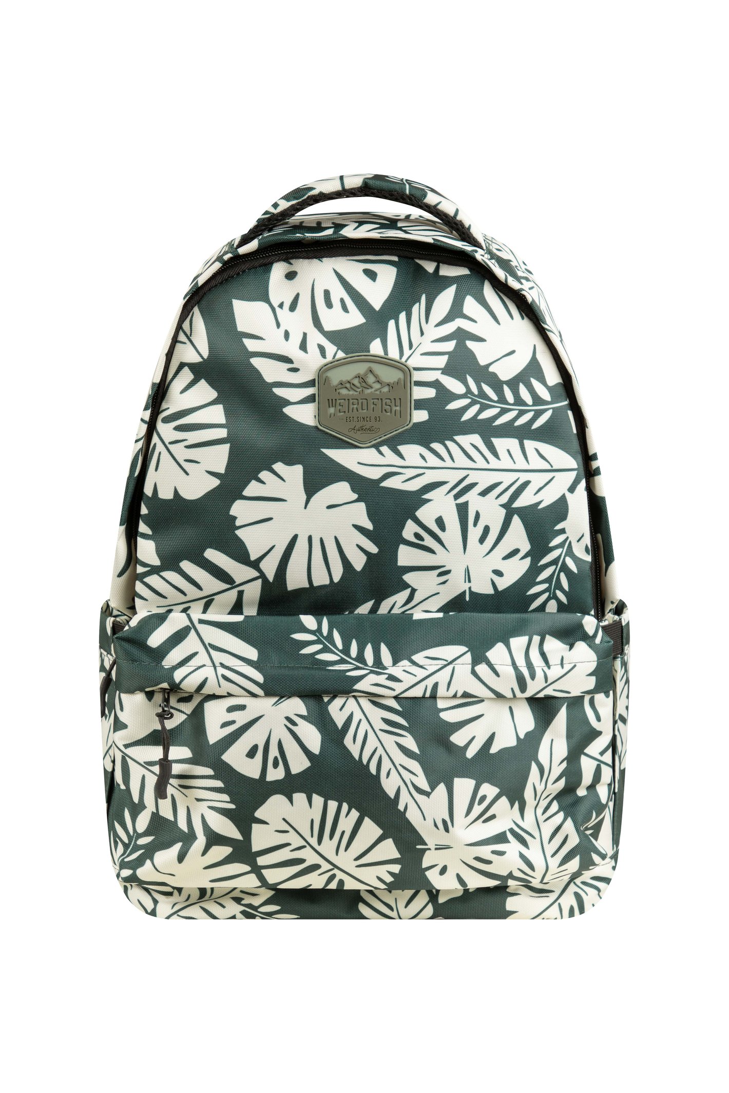 Weird Fish Benne 25 Litre Printed Backpack Dark Spruce