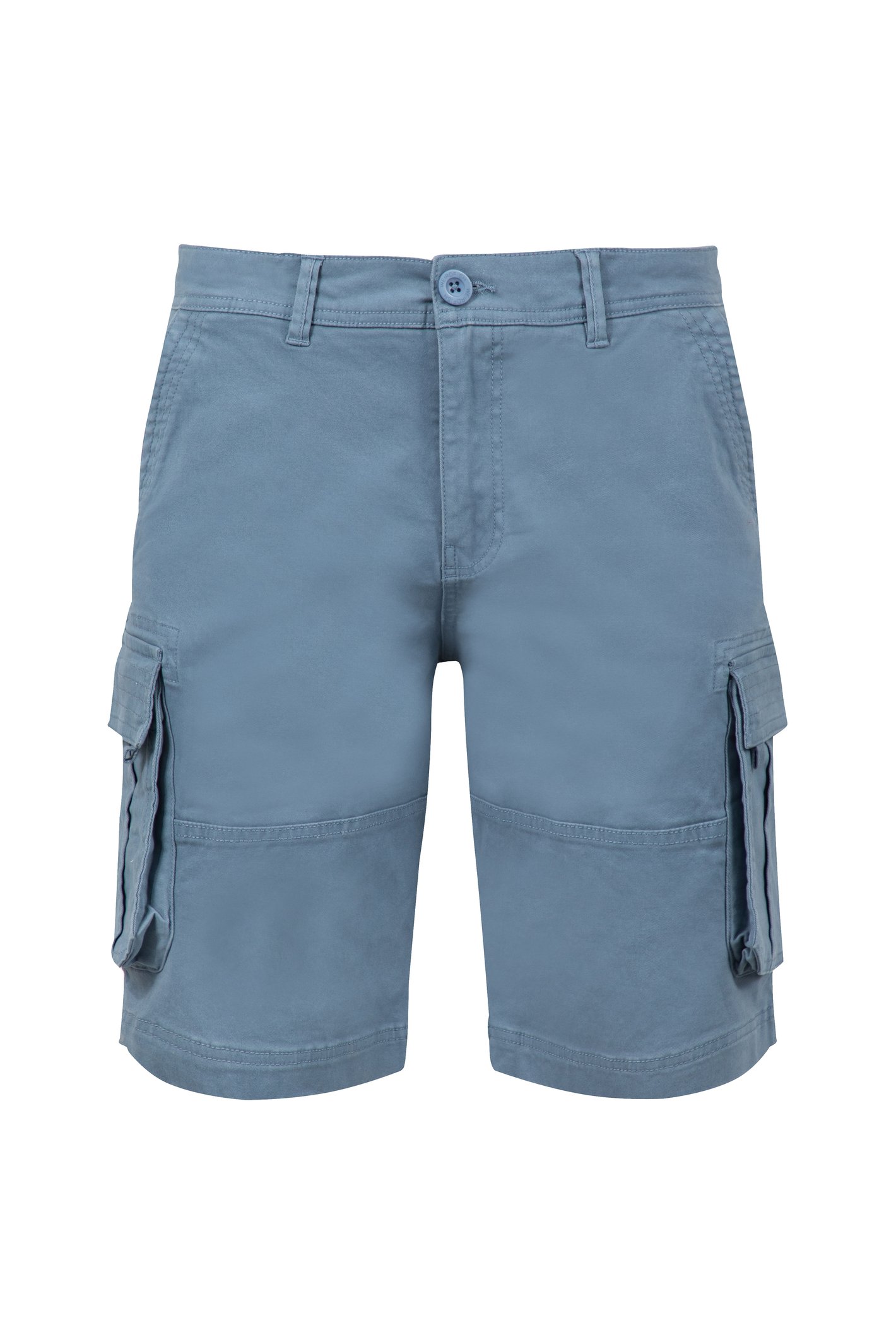 Weird Fish Rigney Cargo Shorts China Blue