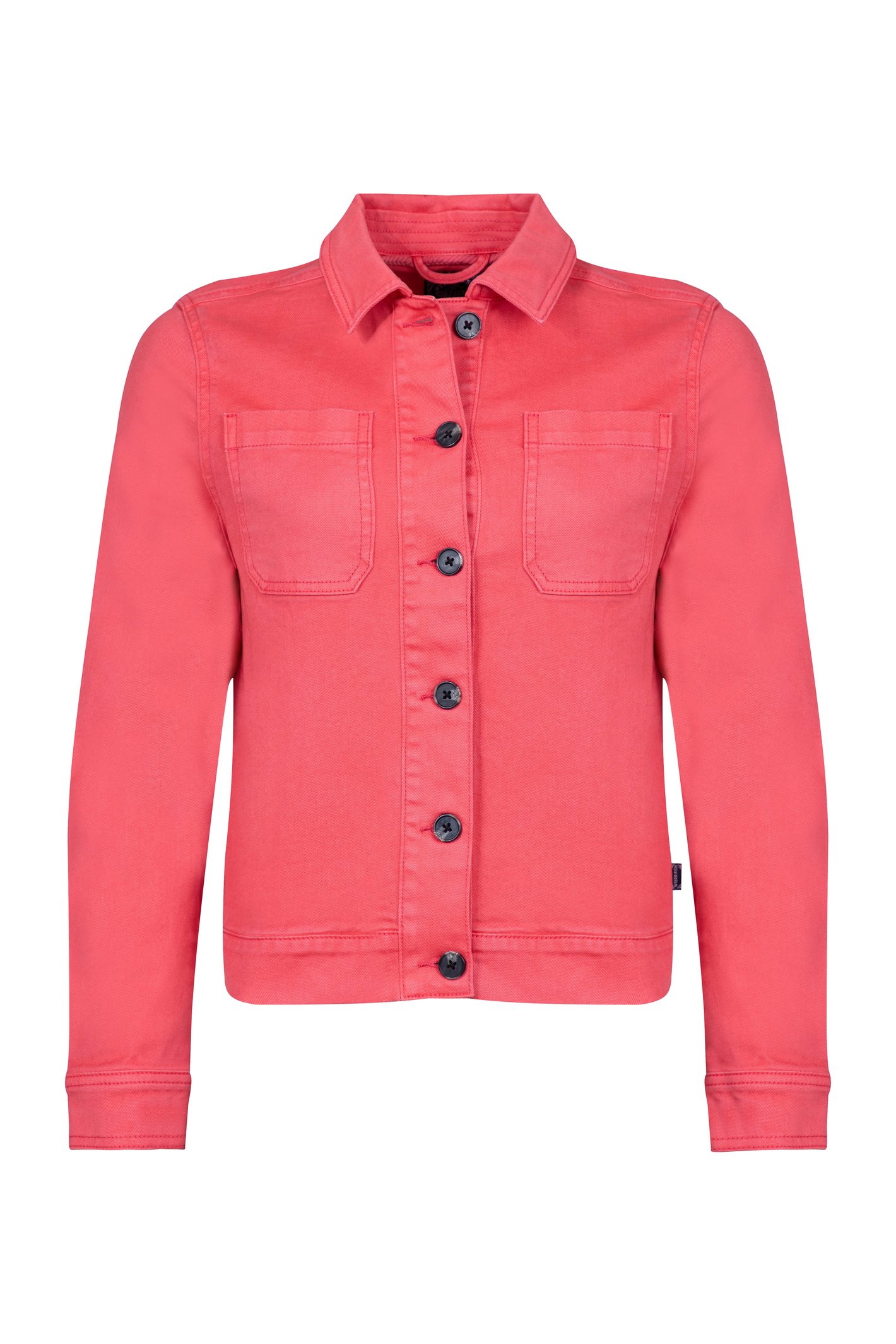 Weird Fish Rosanna Canvas Jacket Flamingo
