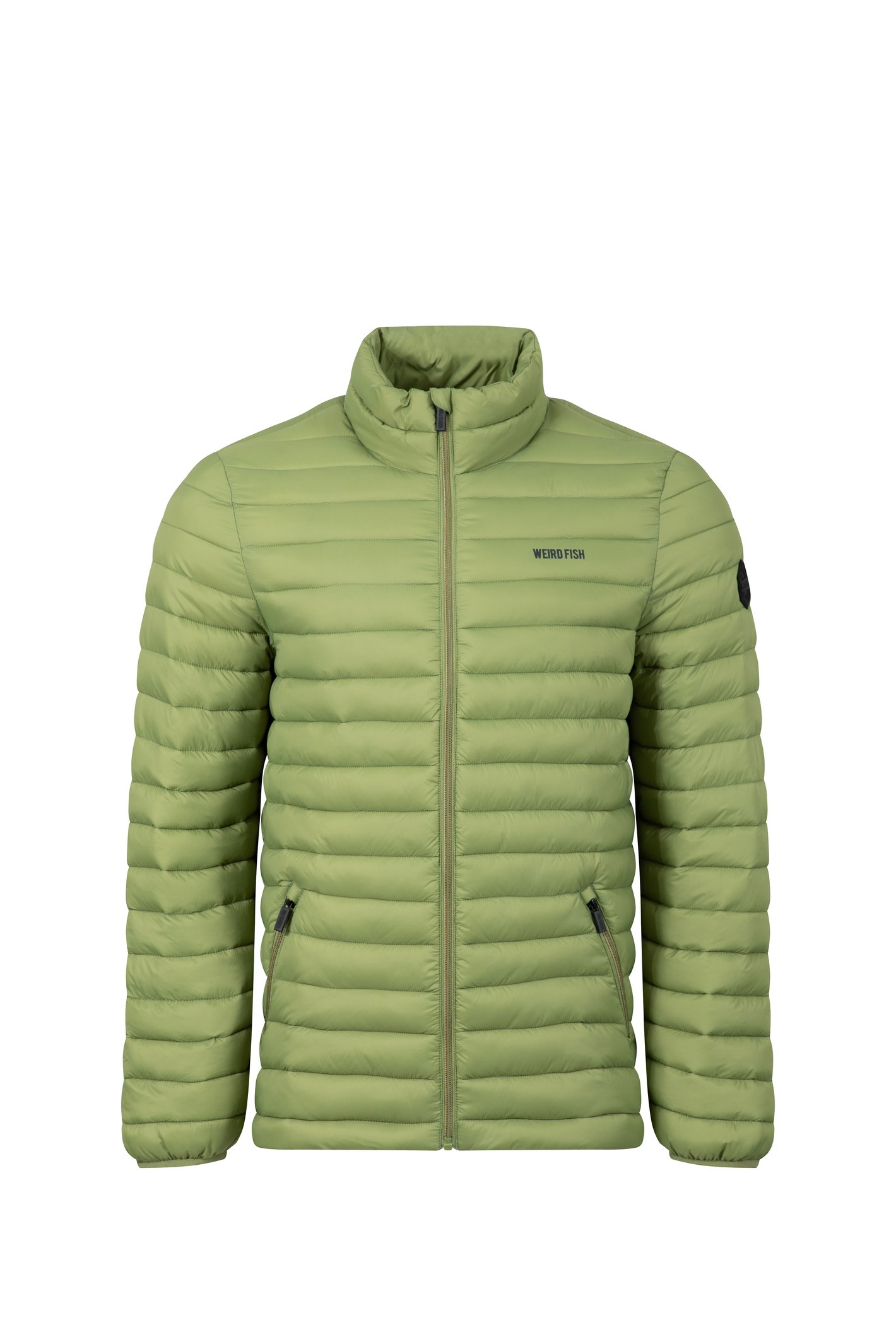 Weird Fish Crantock Lightweight Showerproof Padded Jacket WashedOak