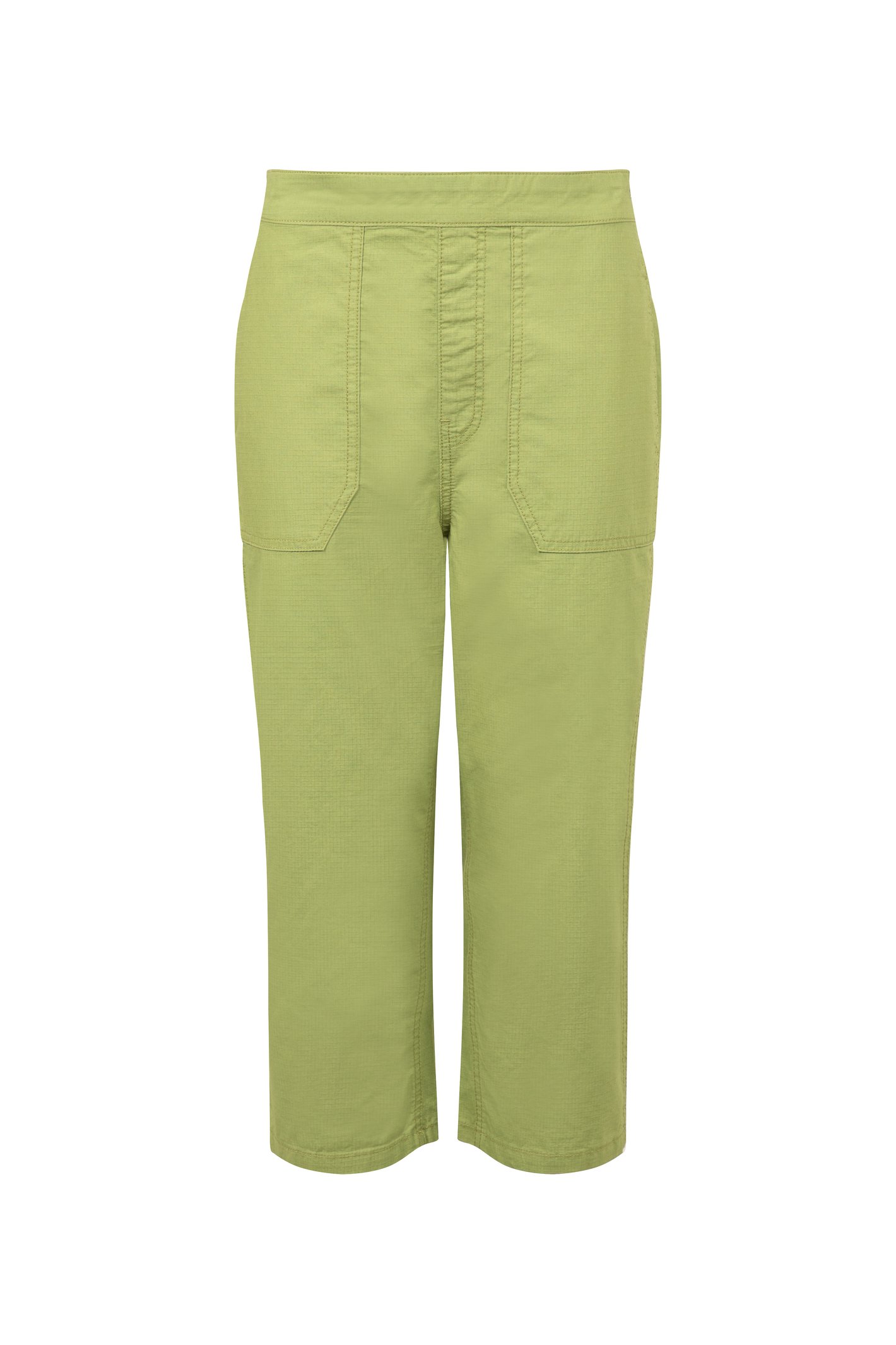 Weird Fish Anyar 3/4 Length Ripstop Trousers WashedOak