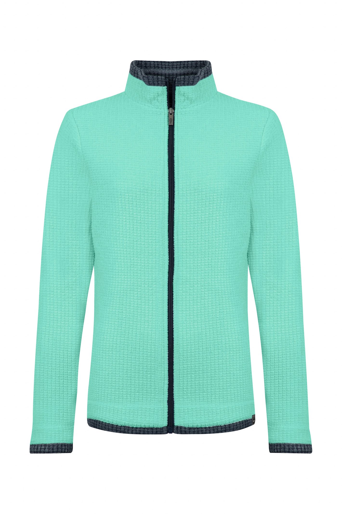 Weird Fish Ariana Full Zip Grid Fleece Bevelled Glass Size 22