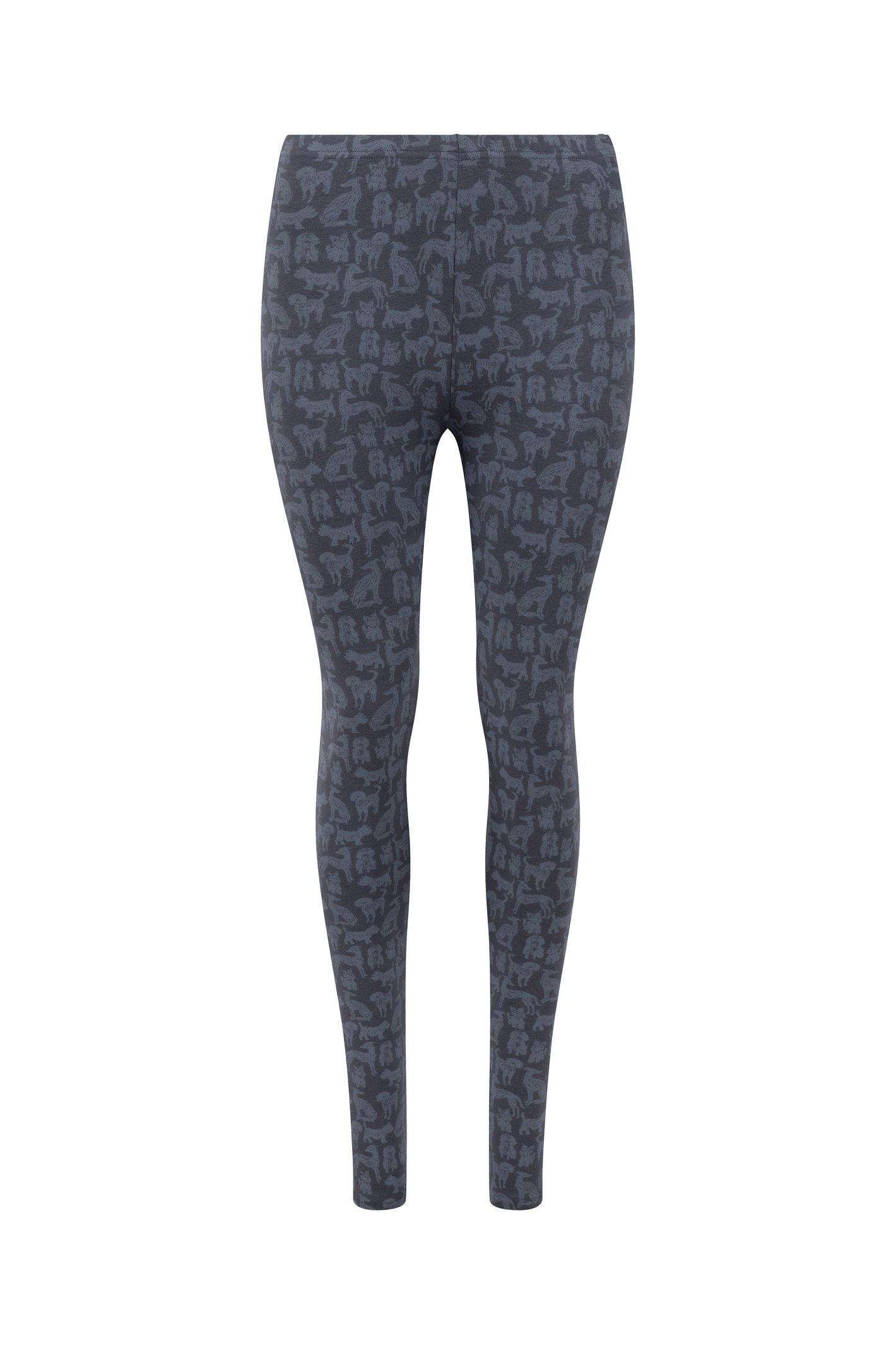 Weird Fish Bailey Printed Leggings Blue Mirage