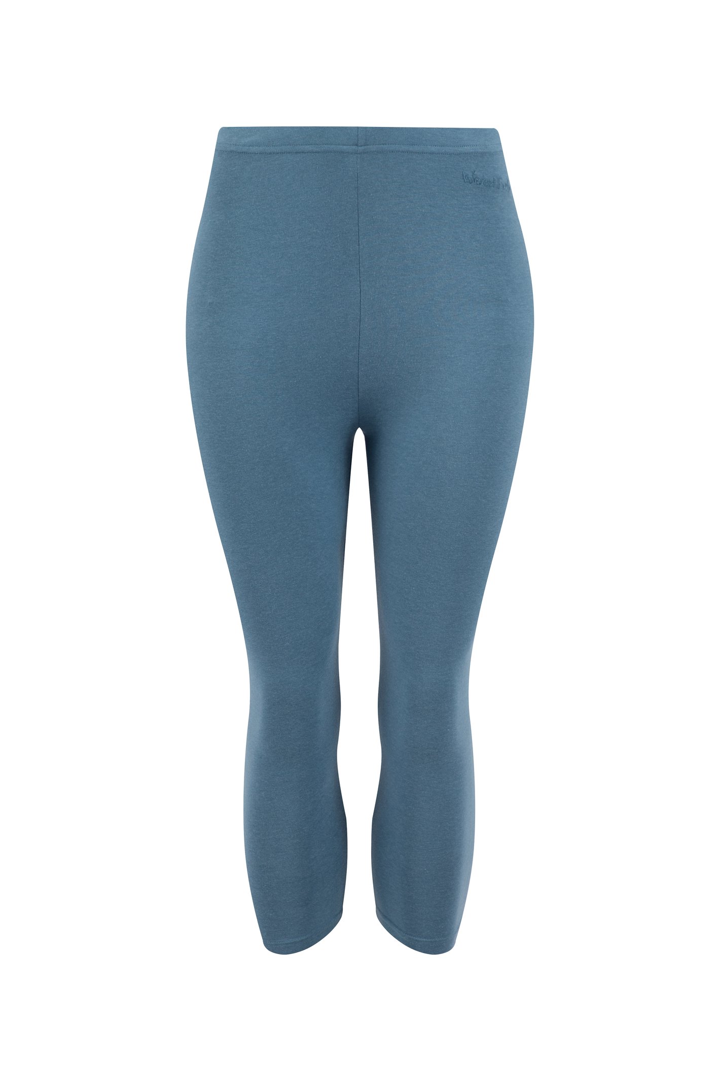 Weird Fish Blondie Cropped Leggings Faded Blue