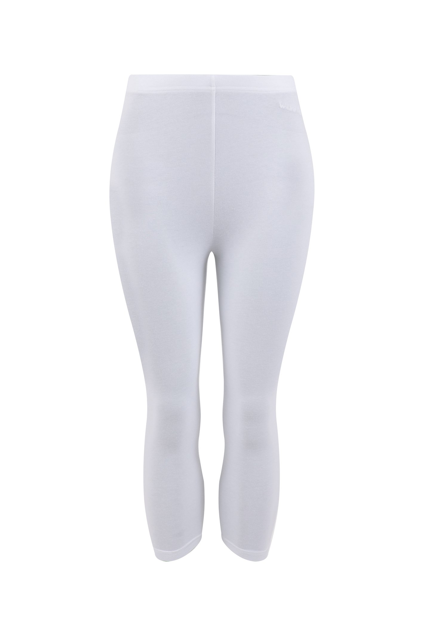 Weird Fish Blondie Cropped Leggings White
