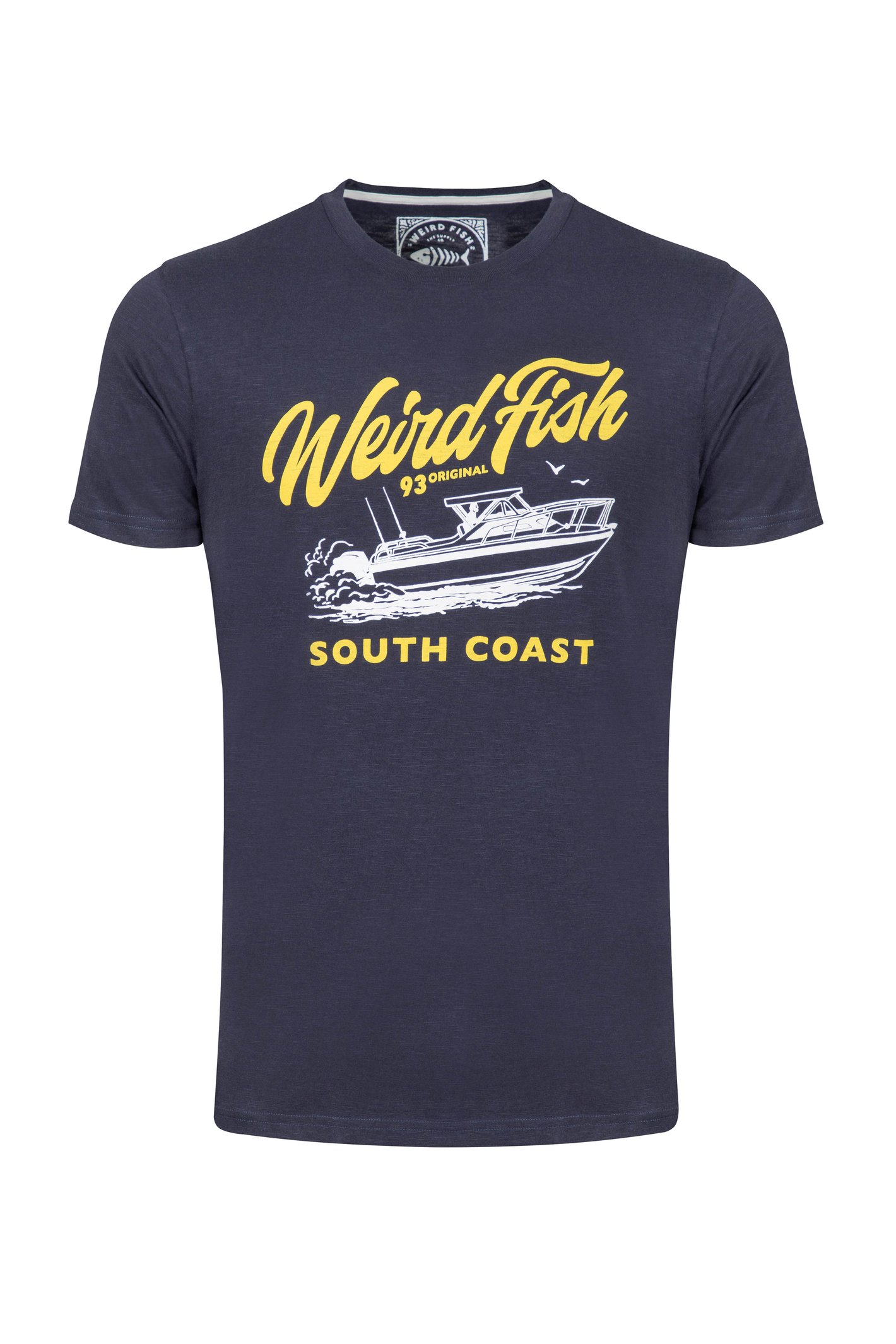 Weird Fish South Coast Front Print Graphic T-Shirt Midnight