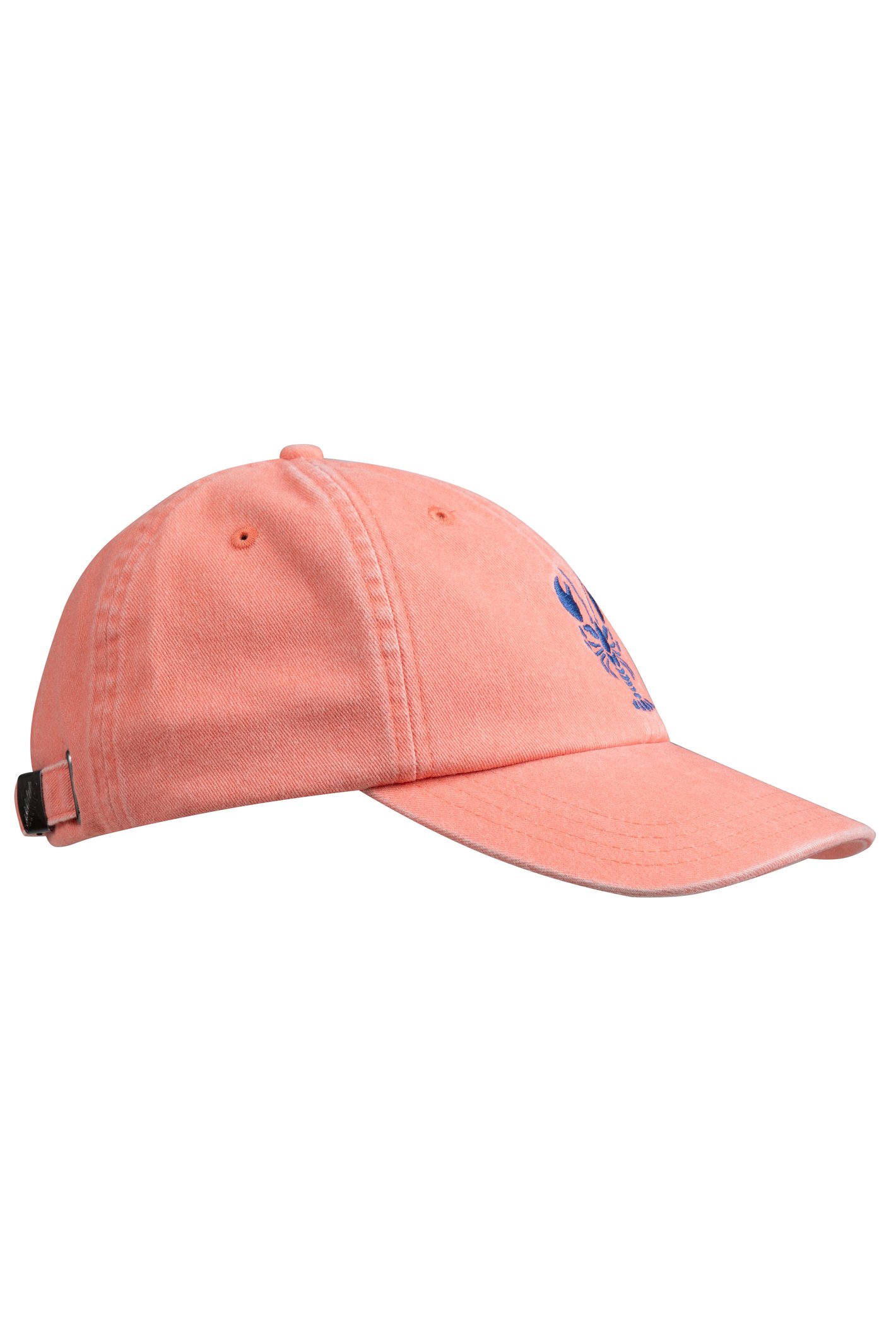 Weird Fish Tabby Embroidered Twill Cap Flamingo