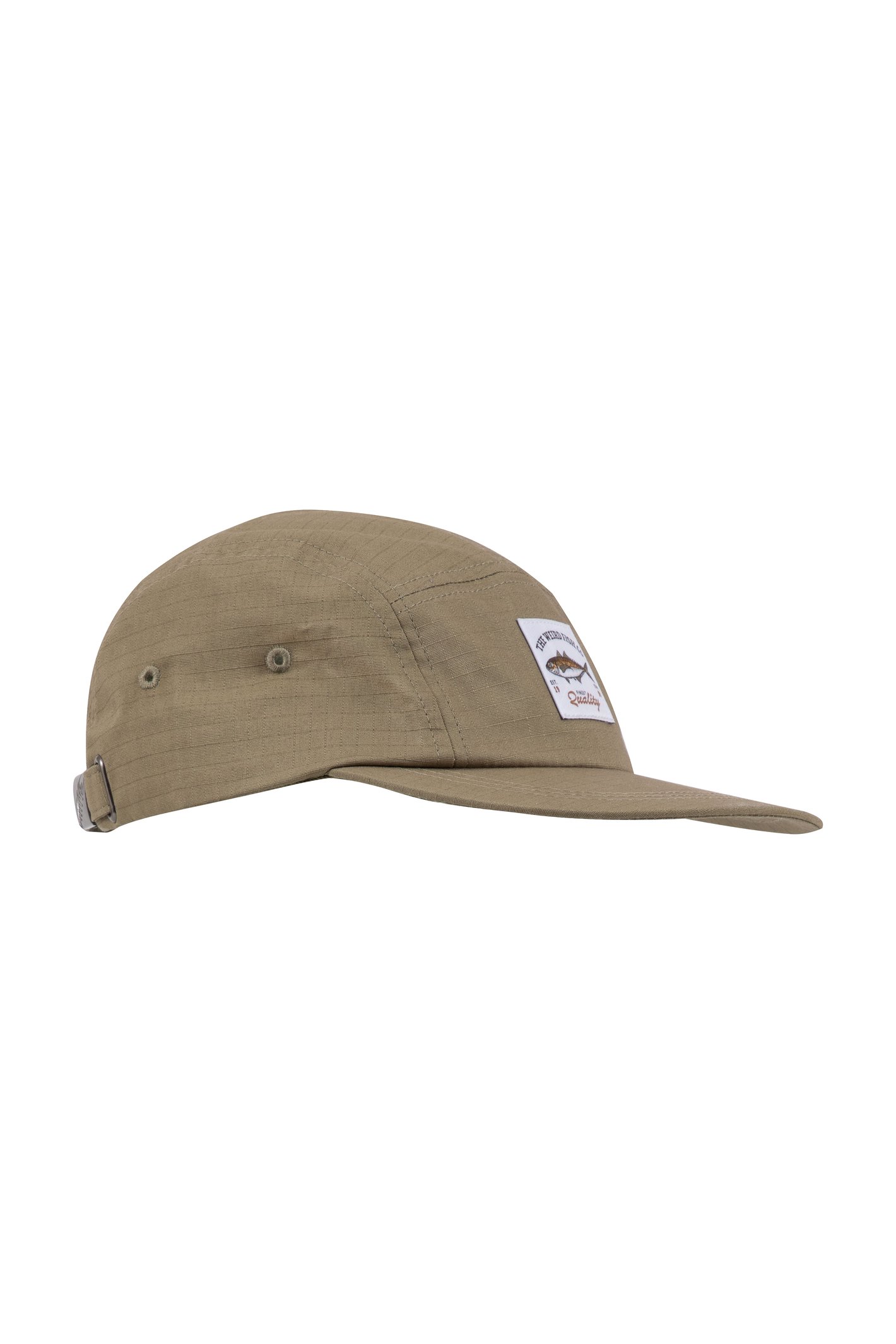 Weird Fish Mortimer Twill Cap Khaki Size ONE