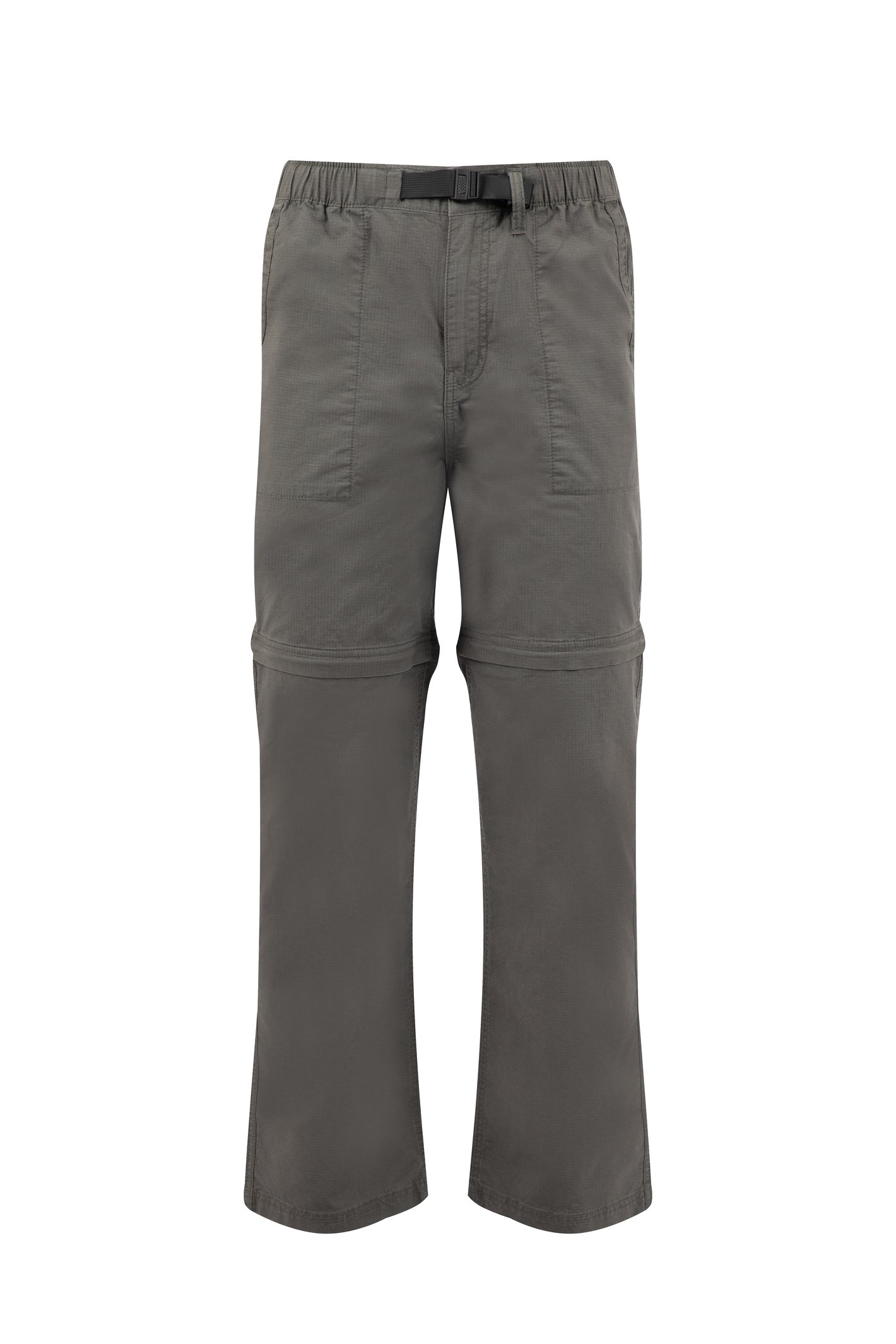 Weird Fish Wade Ripstop Zip Off Trousers Dark Grey