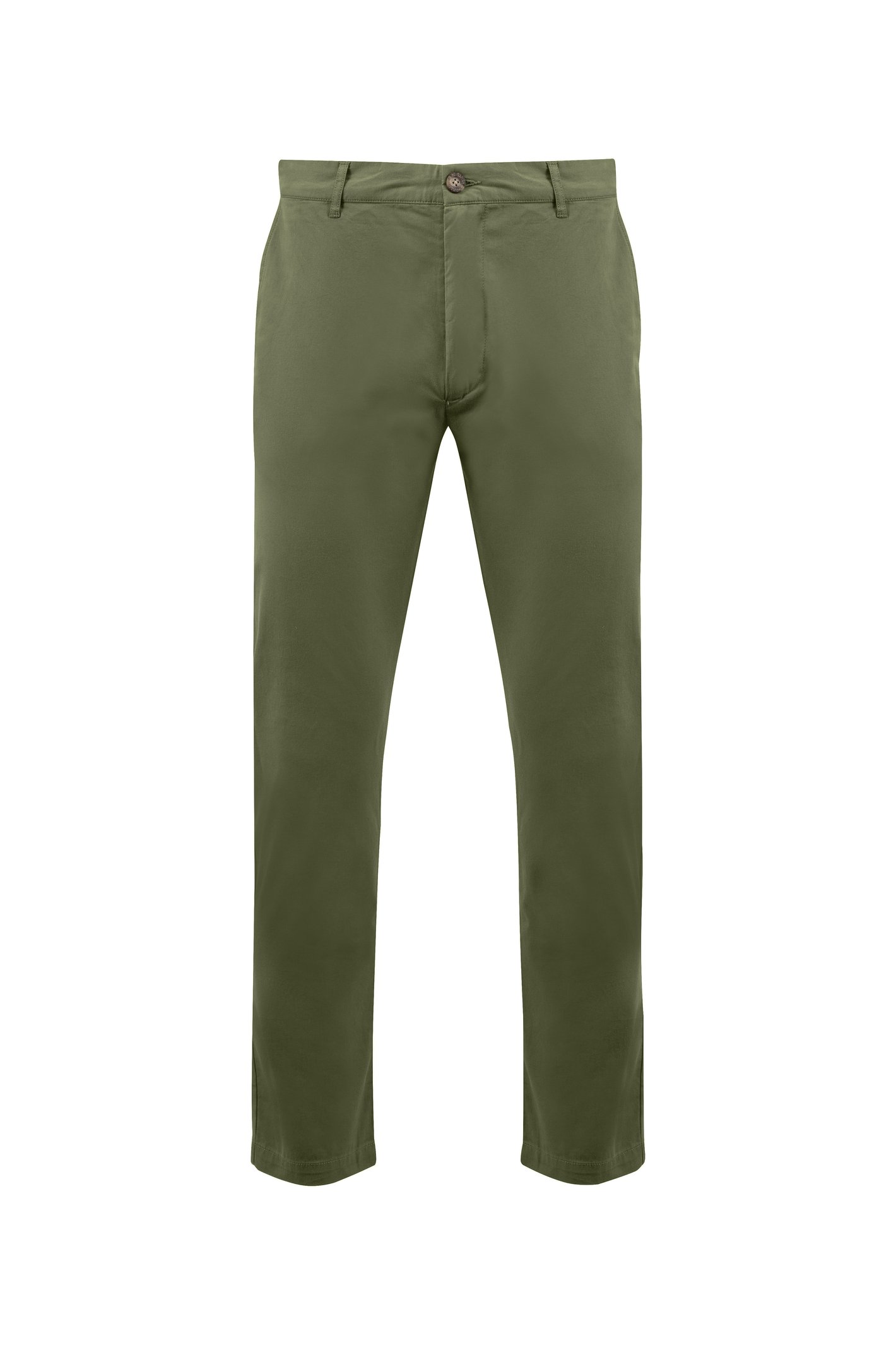 Weird Fish Freddie Super Soft Chino Trousers Ginko Green