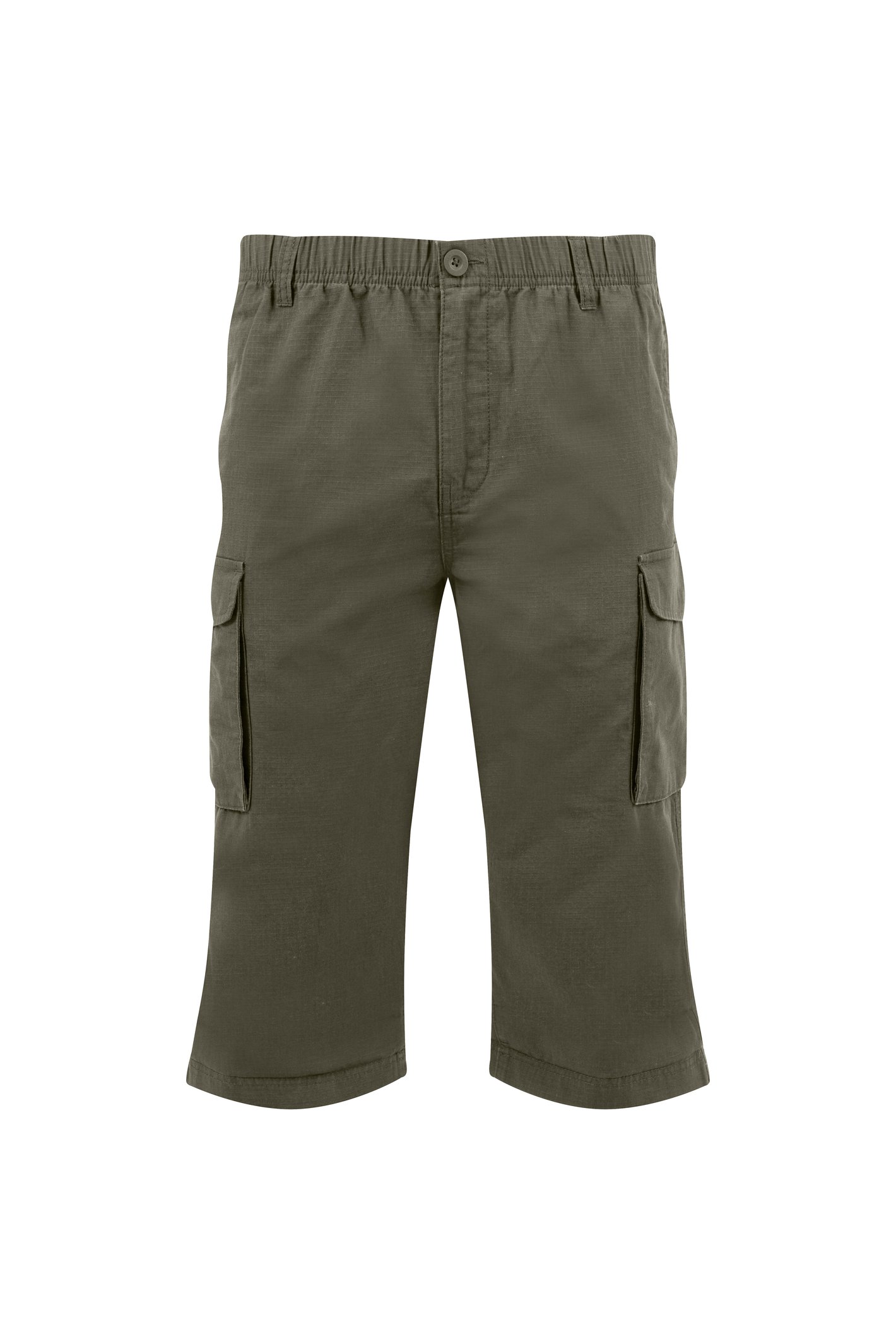 Weird Fish Summersville 3/4 Length Ripstop Cargo Shorts Basil Size 34