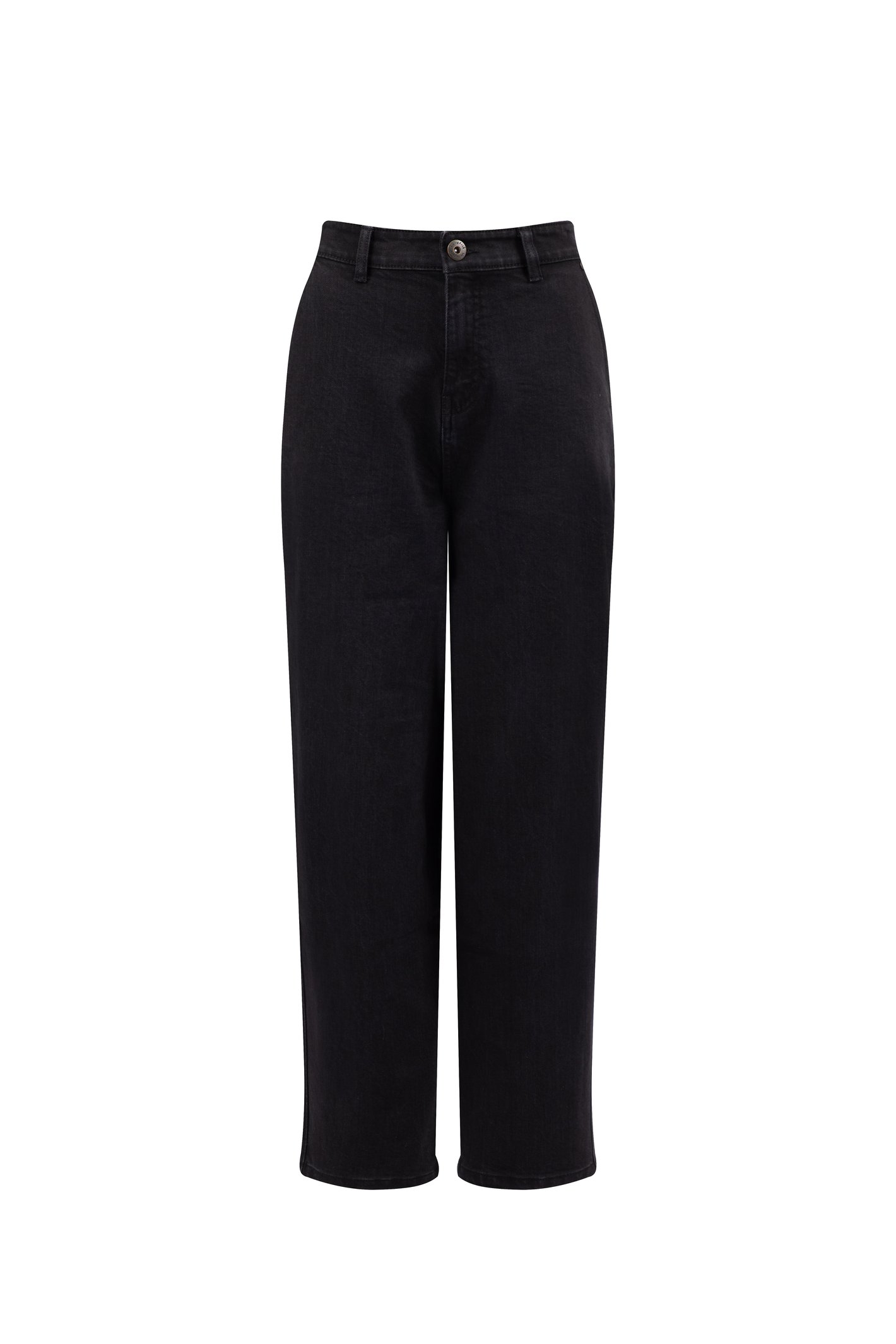 Weird Fish Weird Fish Beryl Barrel Jeans Black
