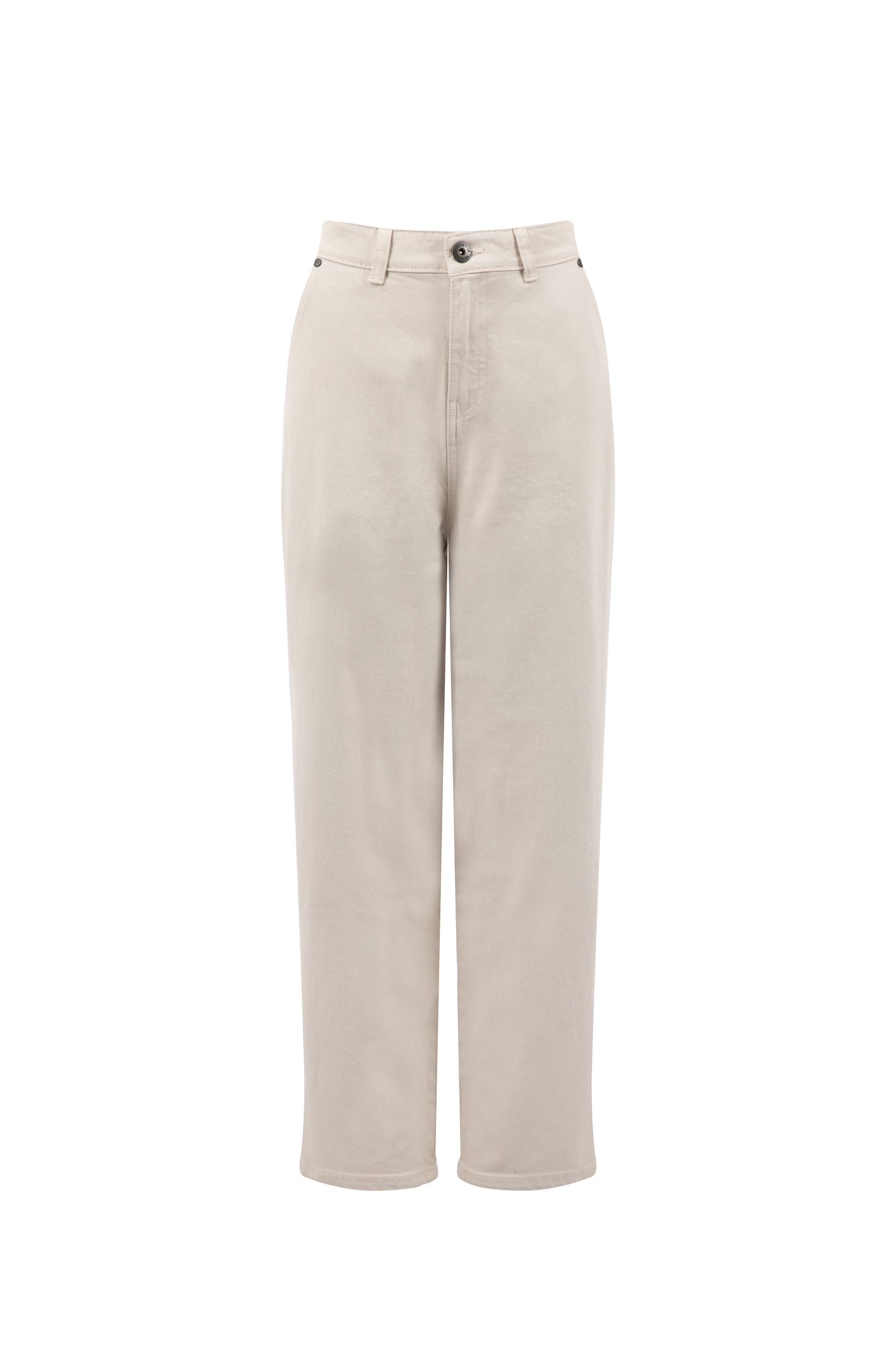 Weird Fish Weird Fish Beryl Barrel Jeans Cream