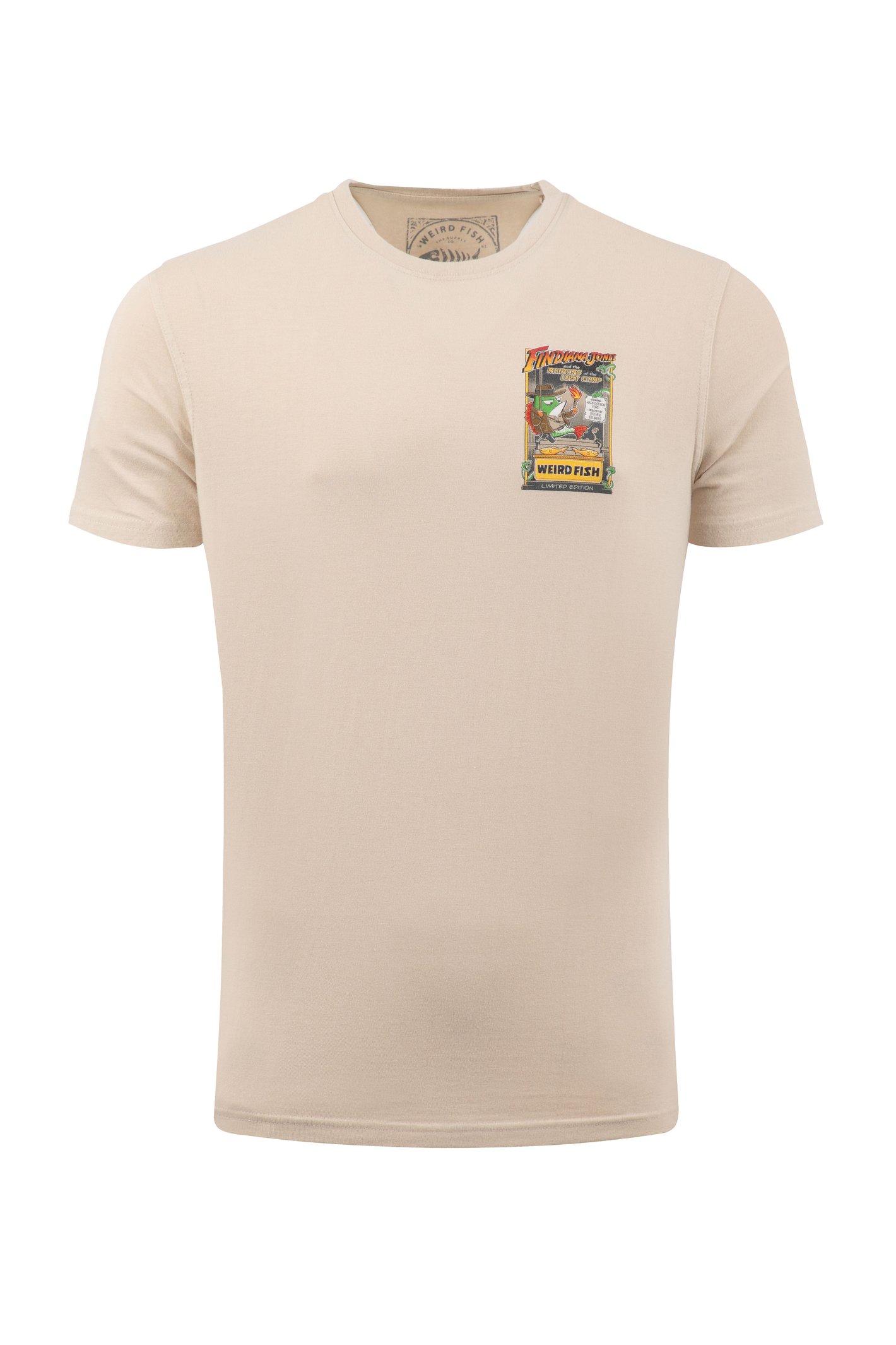 Weird Fish Findiana Jones Back Print Artist T-Shirt String Size XL