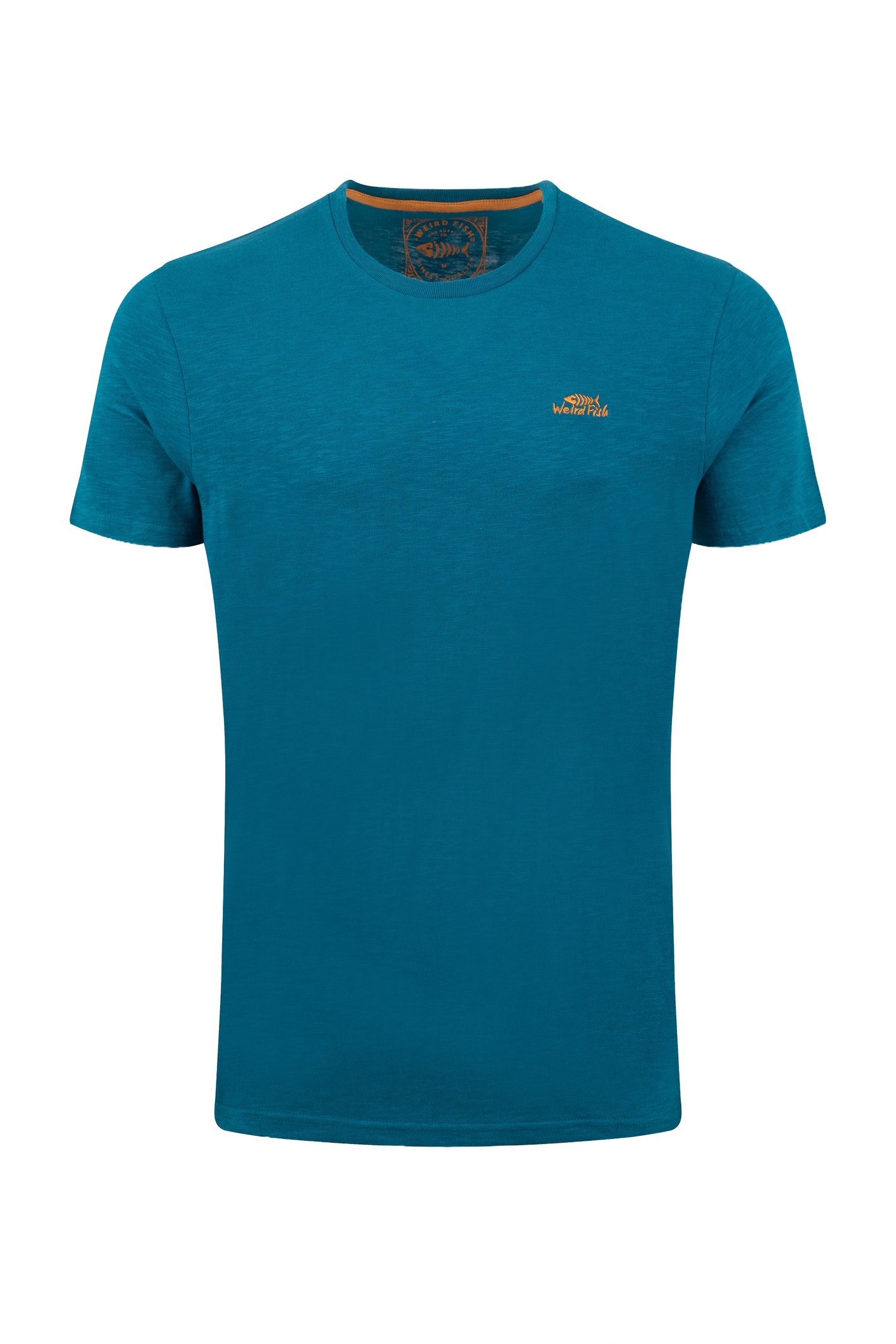 Weird Fish Fished Branded T-Shirt Sea Blue Size L