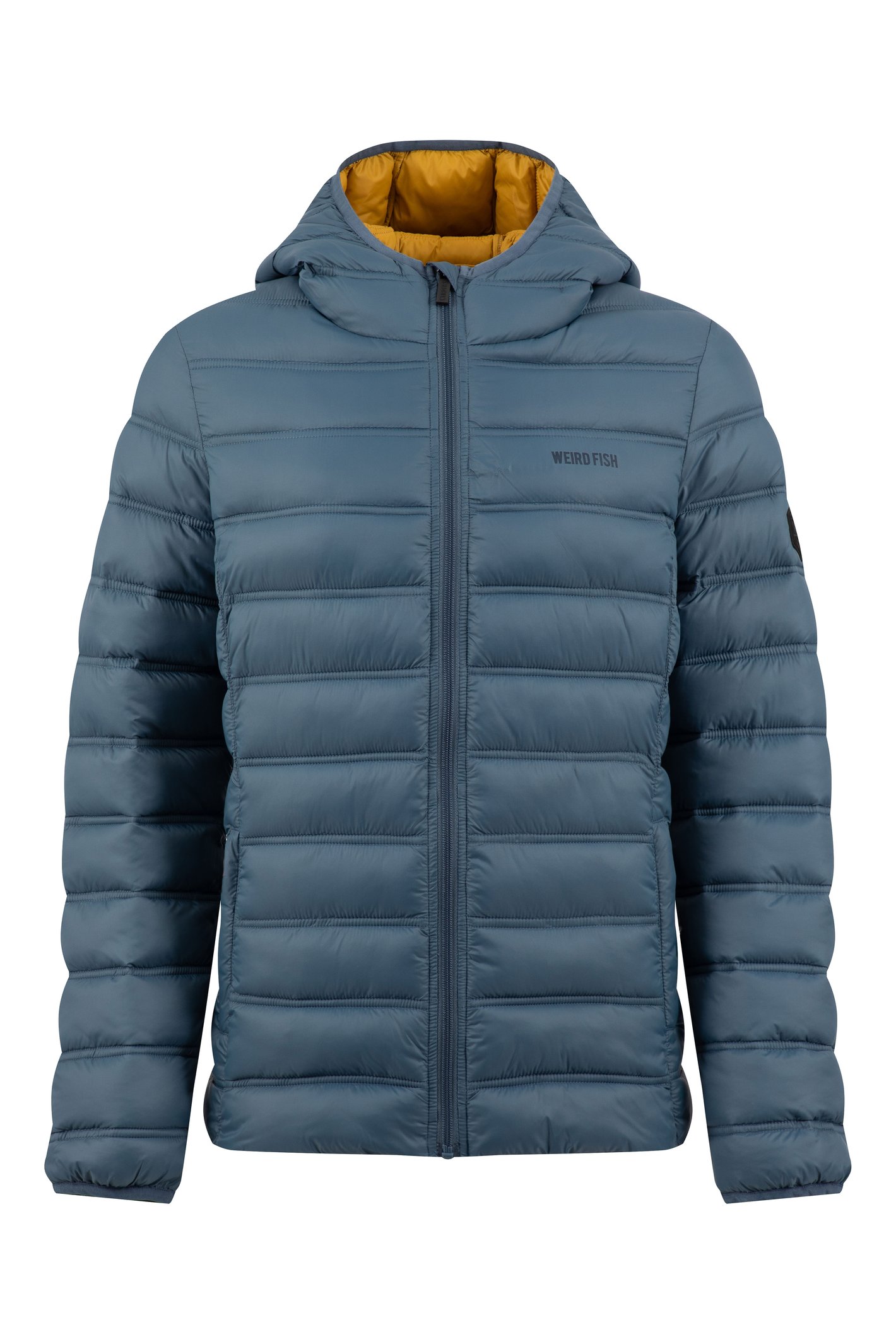 Weird Fish Weird Fish Eshka Lightweight Padded Jacket Ash Blue