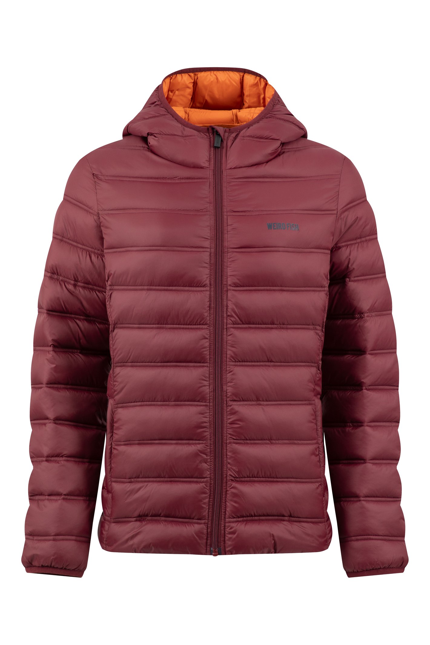 Weird Fish Weird Fish Eshka Lightweight Padded Jacket Deep Crimson