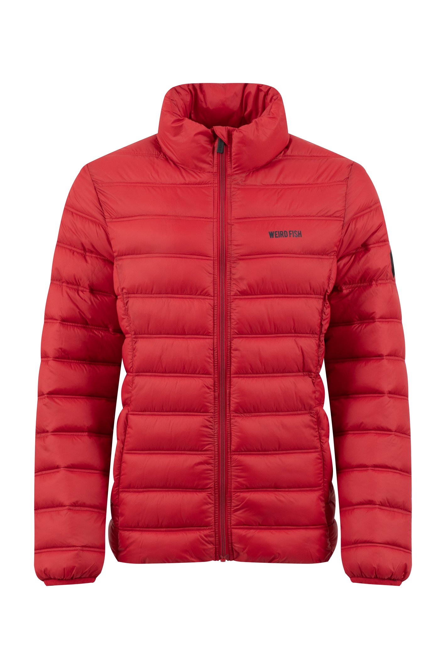 Weird Fish Weird Fish Travellia Lightweight Showerproof Padded Jacket Pomegranate