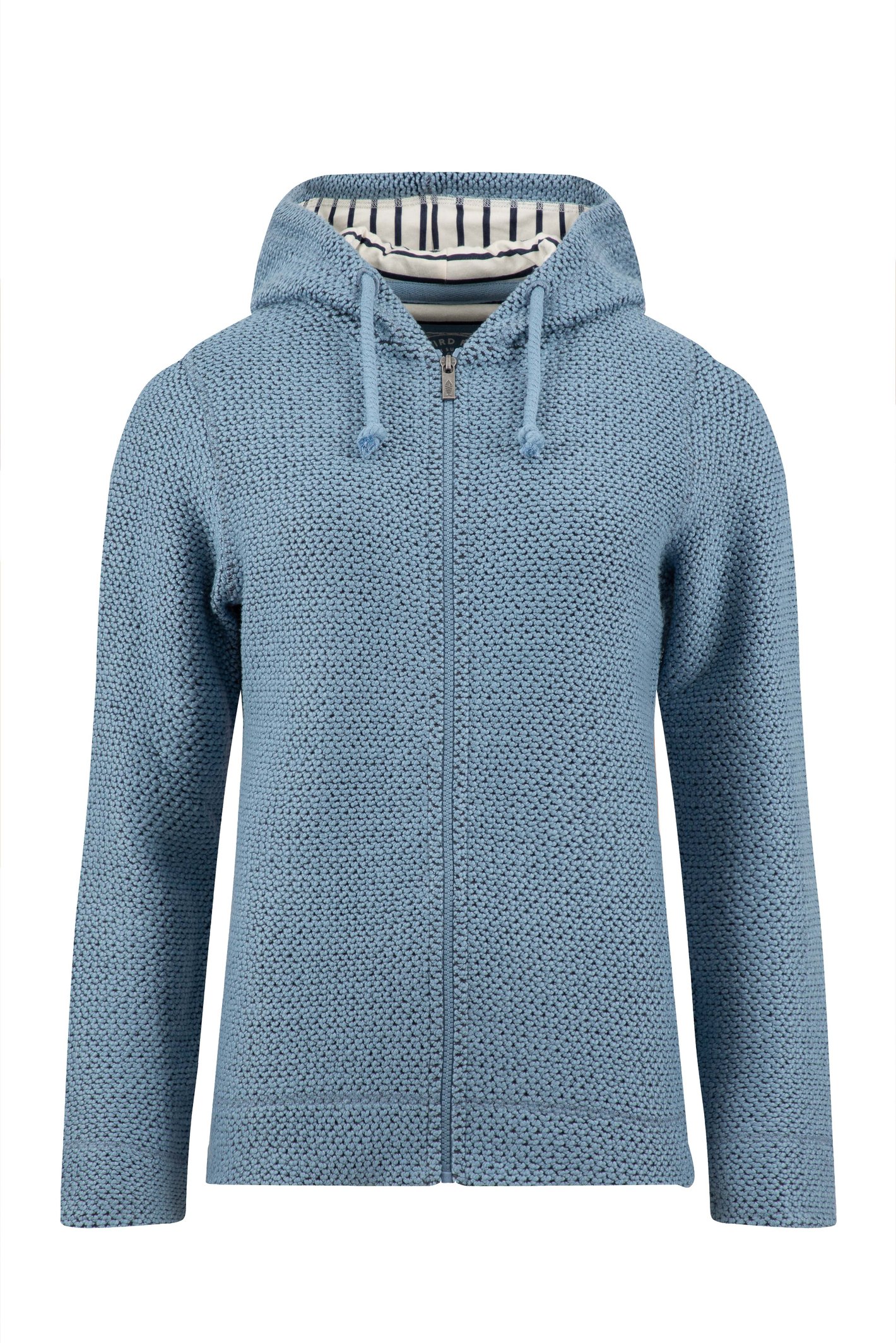 Weird Fish Chicoa Full Zip Macaroni Hoodie Faded Denim Size 20