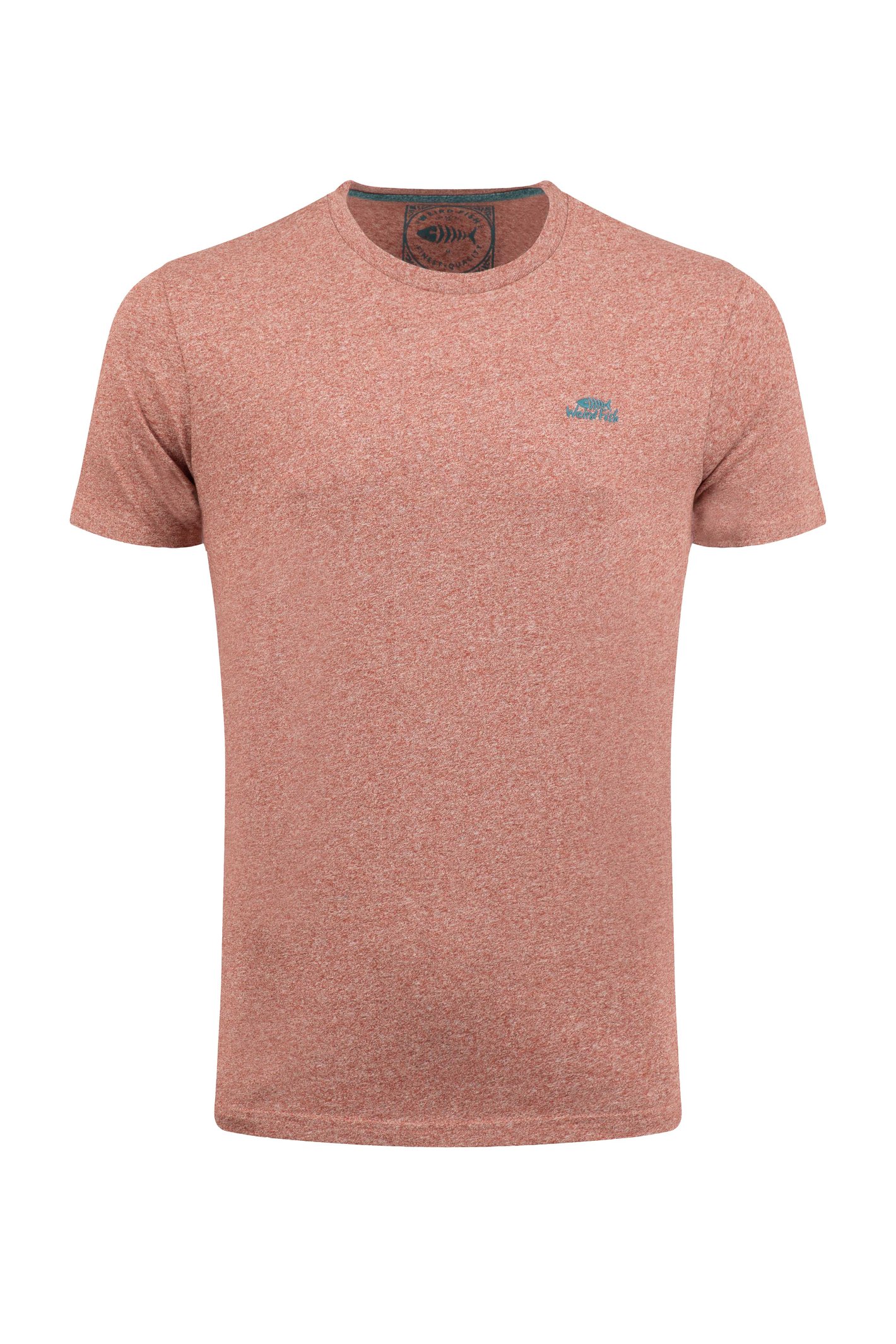 Weird Fish Fished Branded T-Shirt Maple Brown Size 2XL
