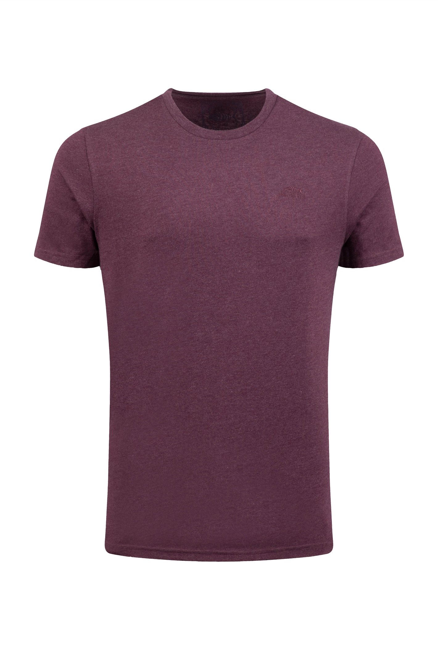 Weird Fish Weird Fish Hooked Branded T-Shirt Aubergine