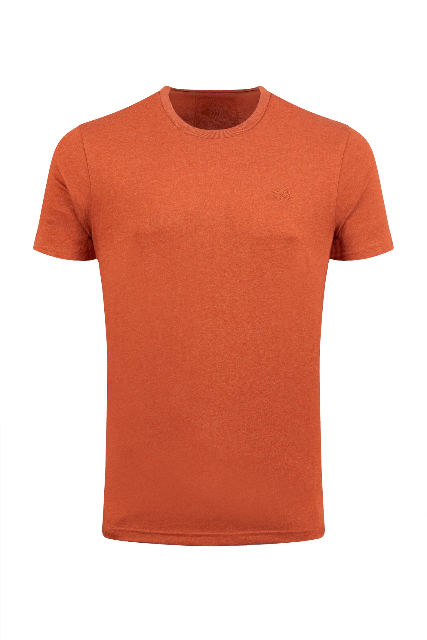 Weird Fish Weird Fish Hooked Branded T-Shirt Maple Brown