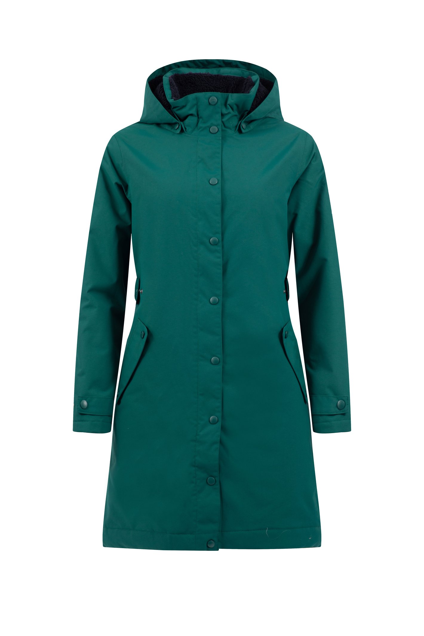 Weird Fish Kenzie Waterproof Coat Deep Teal Size 14