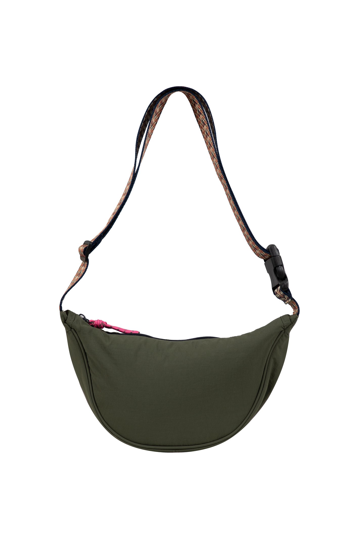 Weird Fish Bason Half Moon Bag Winter Green Size ONE