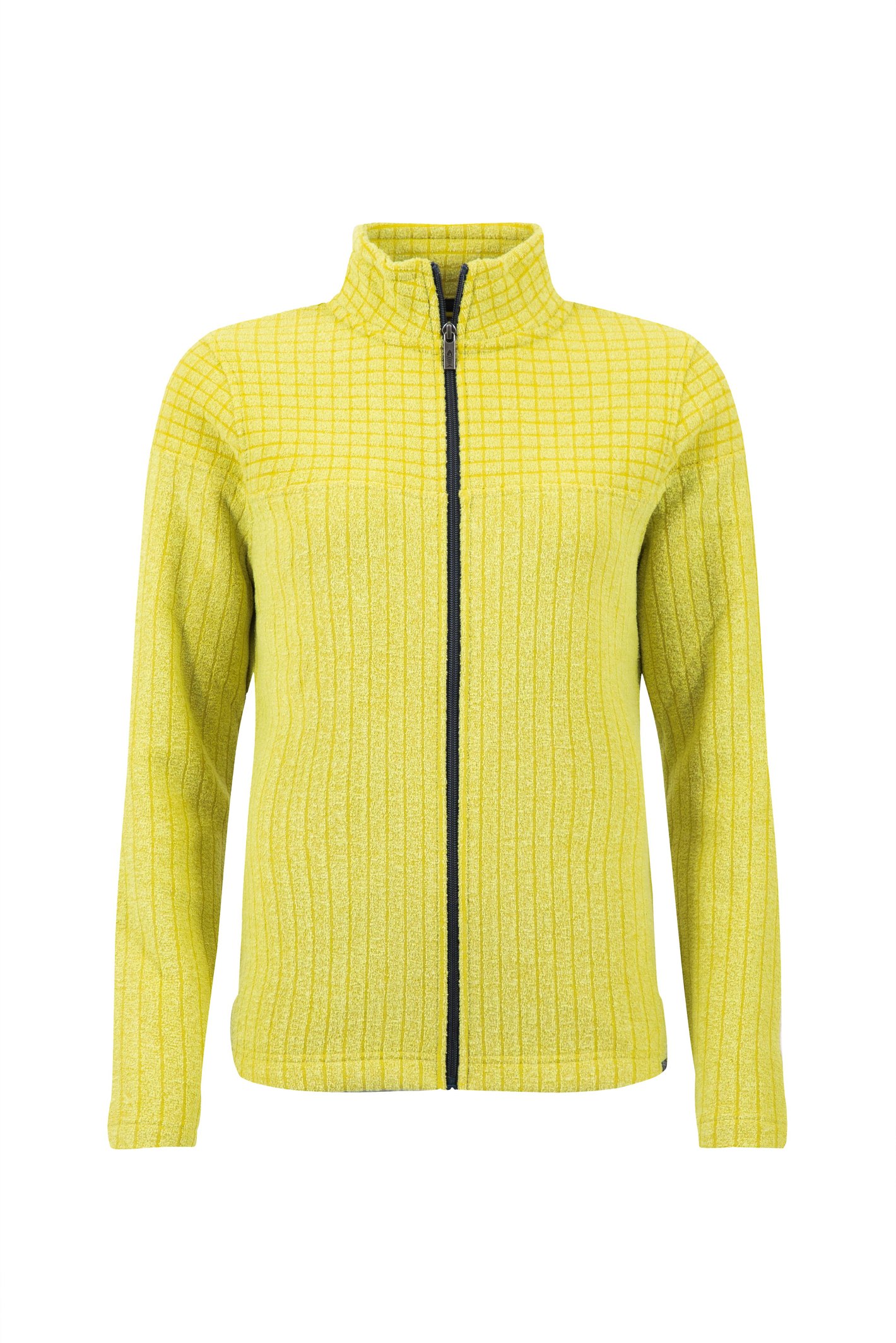 Weird Fish Frankie Full Zip Grid Fleece Tarragon Size 10