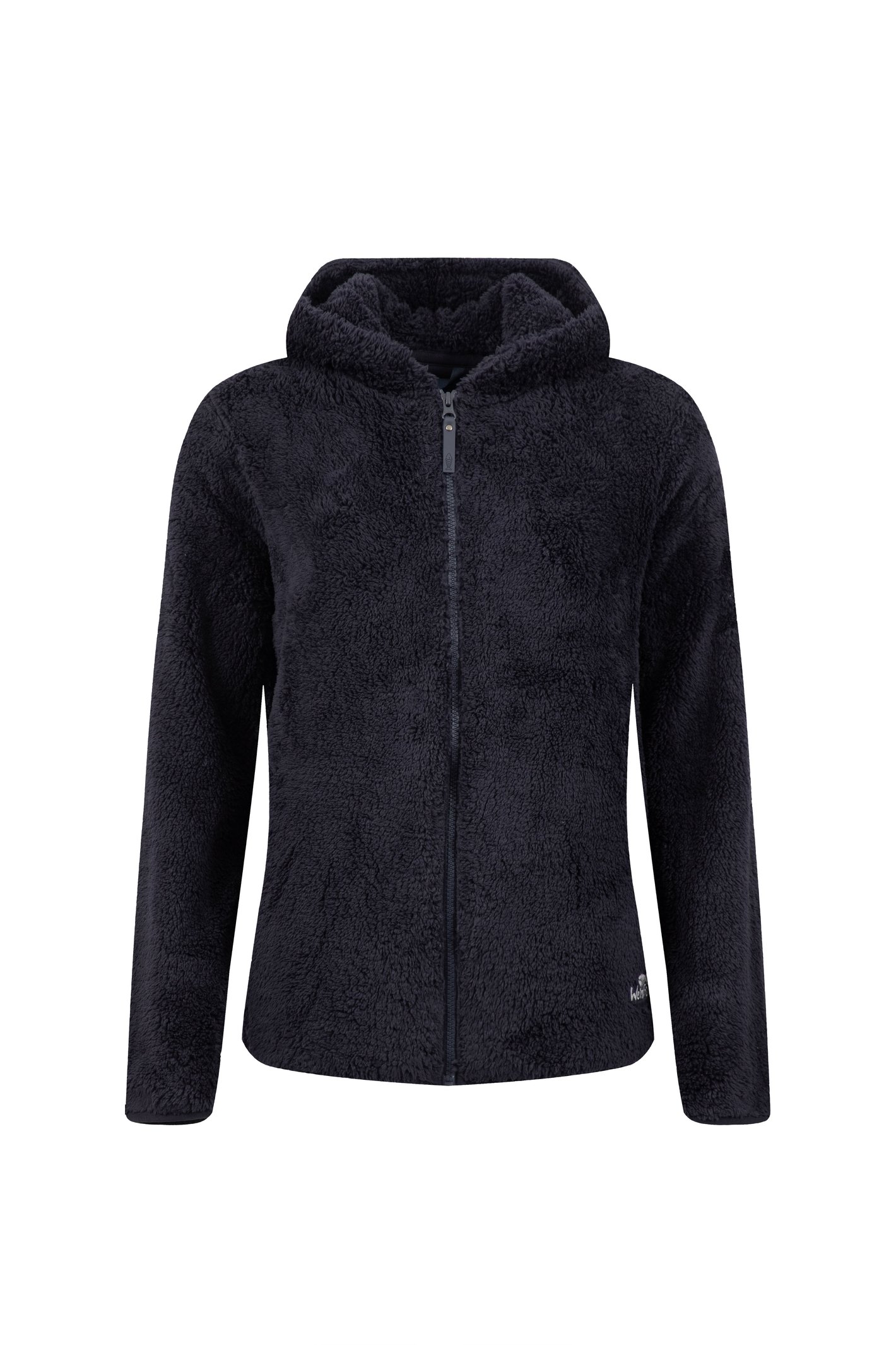 Weird Fish Reece Full Zip Hooded Cosy Fleece Midnight Size 8