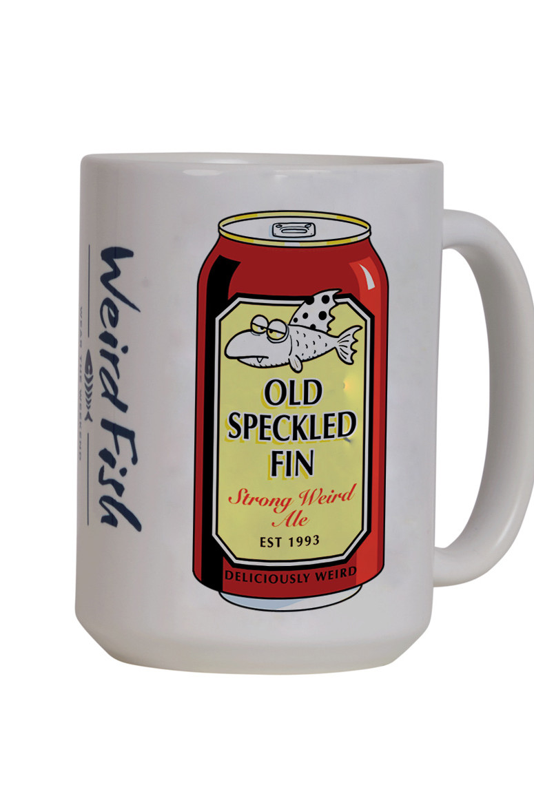 Weird Fish Old Speckled Fin Mega Mug White Size ONE