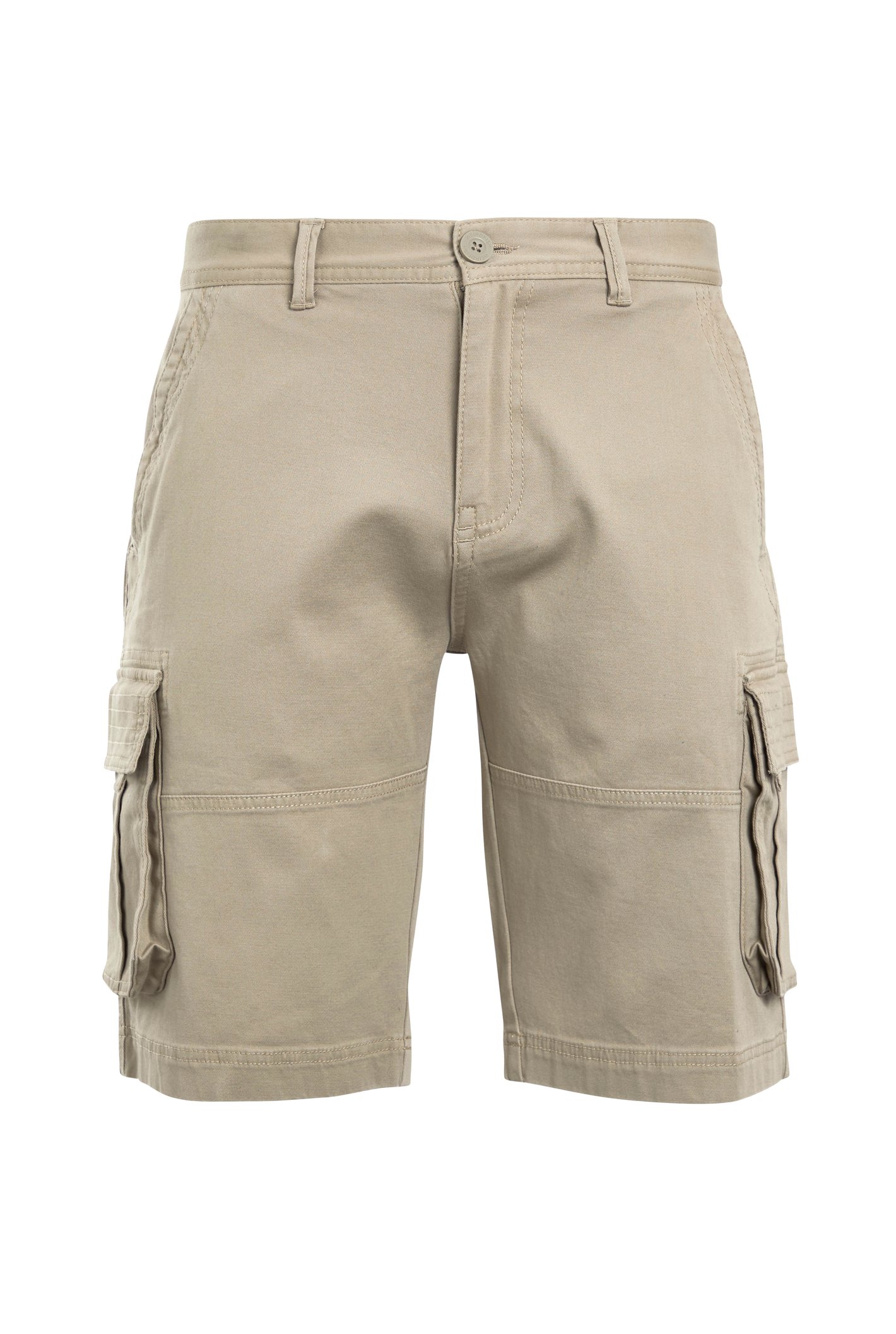 Rigney Cargo Shorts Taupe Grey | Weird Fish