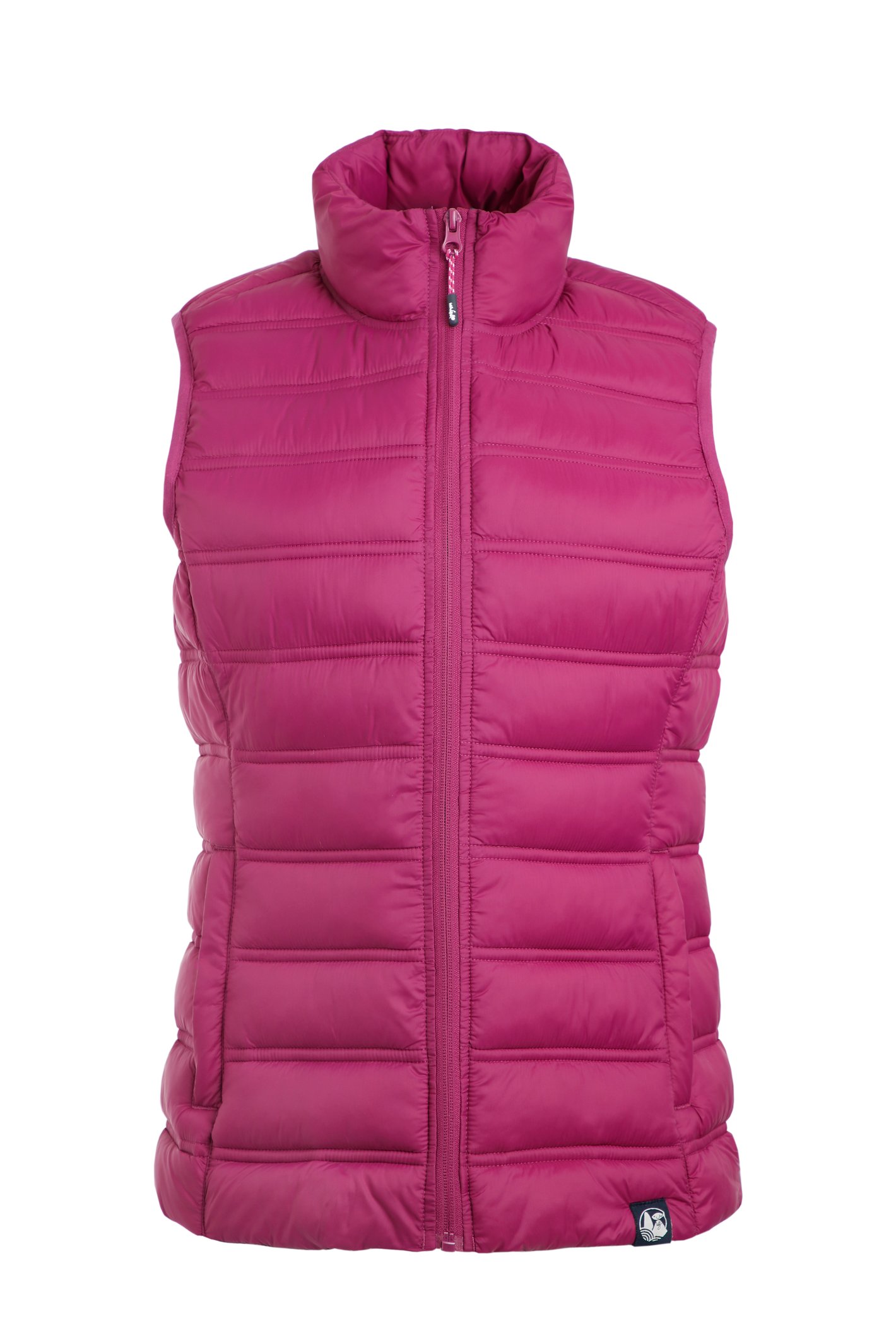 Atissa Lightweight Padded Gilet Mulberry | Weird Fish