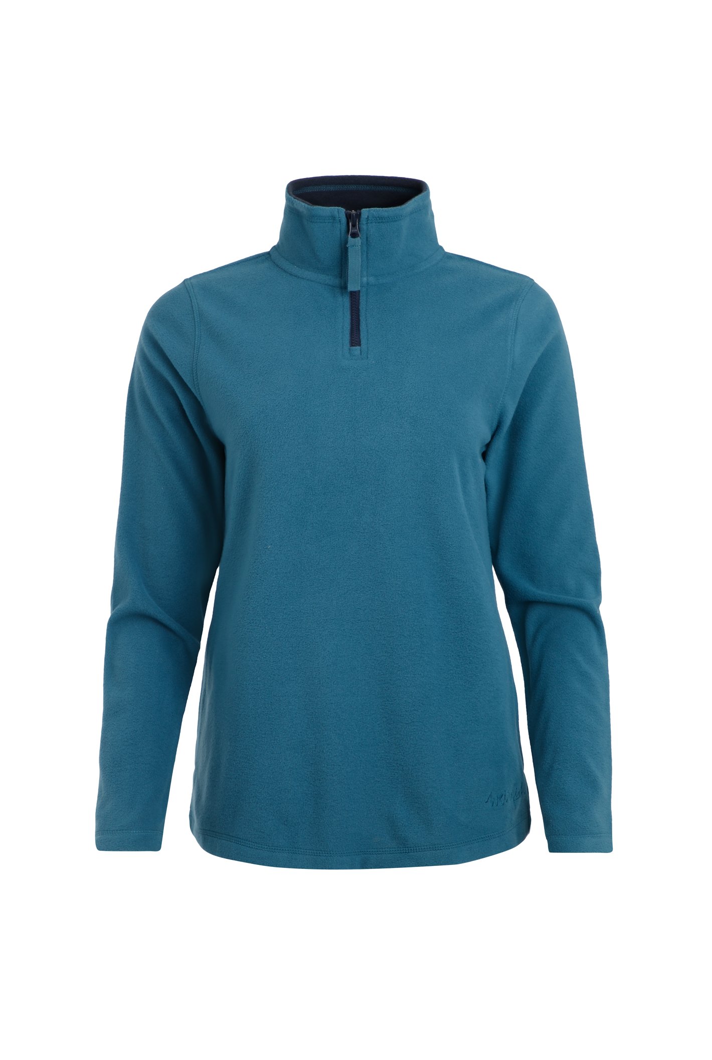 Weird Fish Esterel 1/4 Fleece Microfleece Uniform Blue Size 8